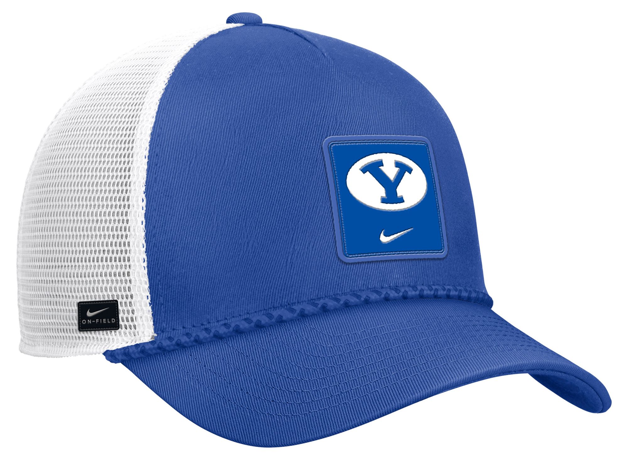 Nike Adult BYU Cougars Royal Gameday Adjustable Trucker Hat, Women's