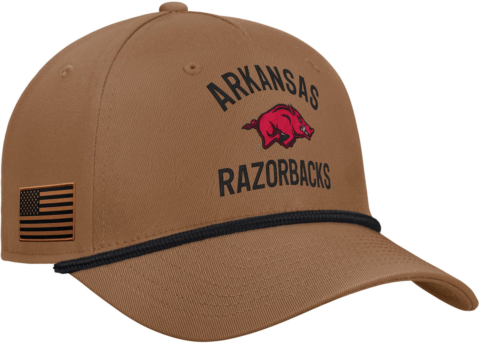 Nike Adult Arkansas Razorbacks 2026 Military Appreciation Trucker Hat