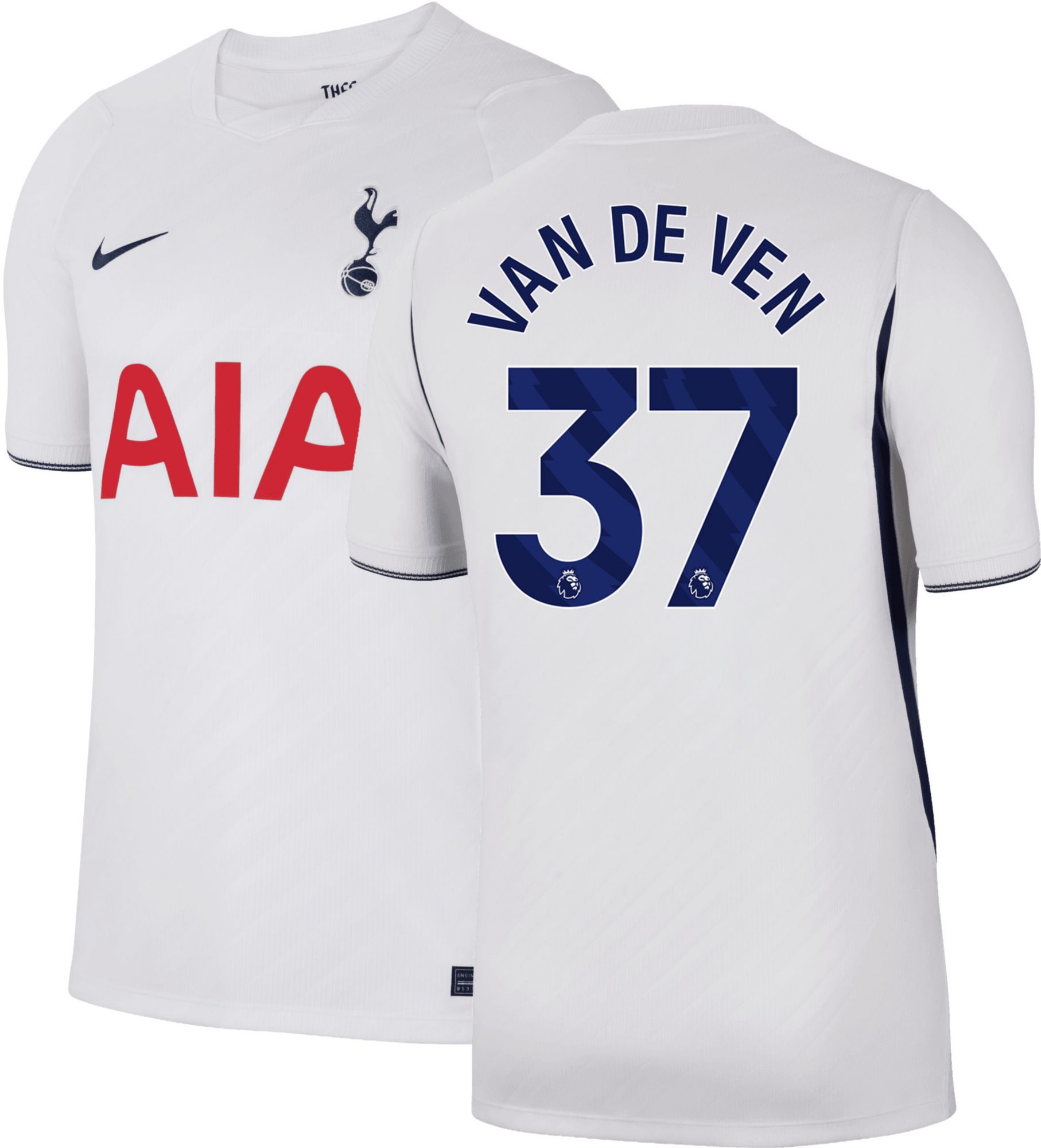 Nike Adult Tottenham Hotspur Micky van de Ven 2026 Home Replica Jersey