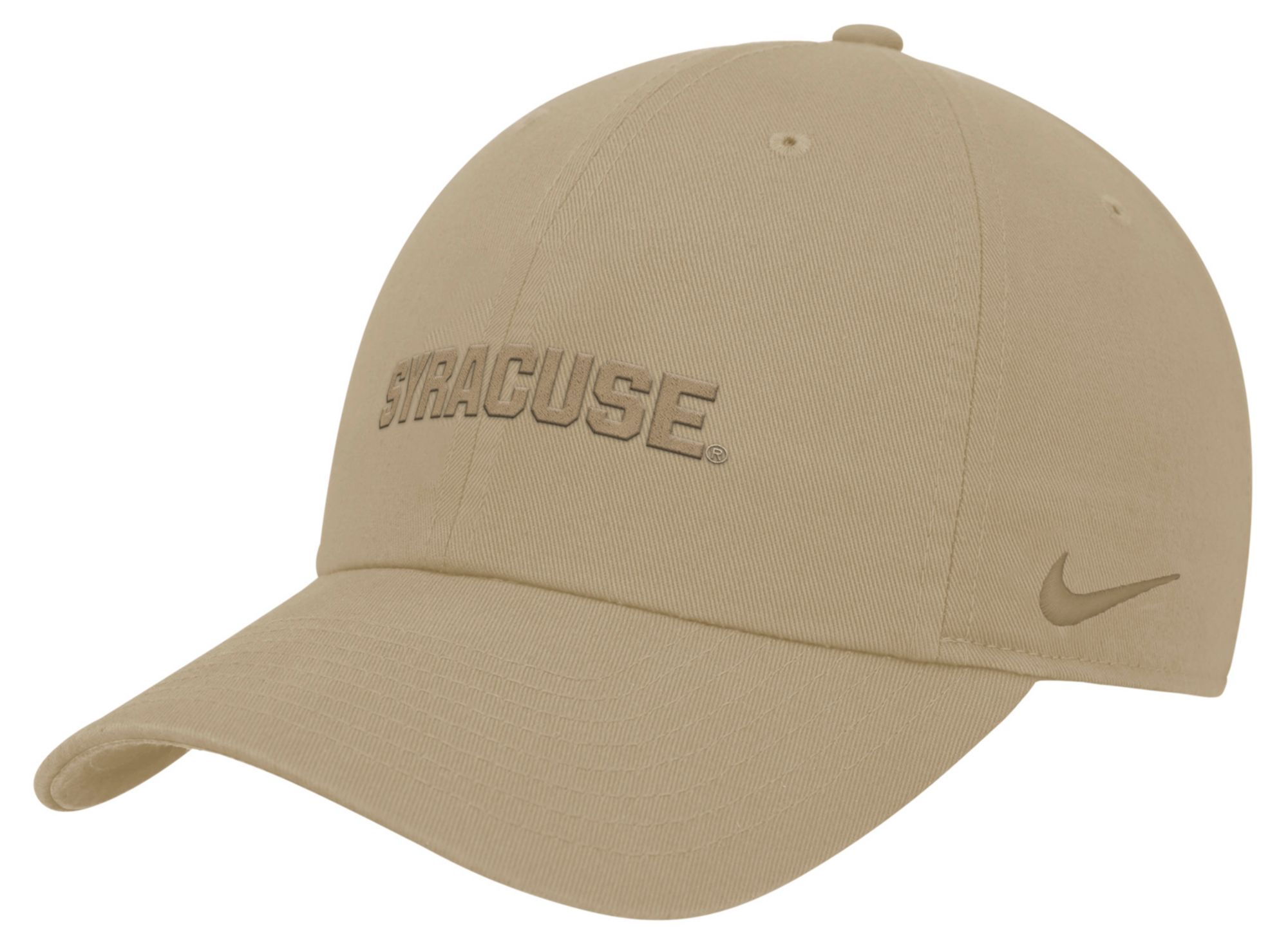 Nike Adult Syracuse Orange Beige Tonal Club Adjustable Hat
