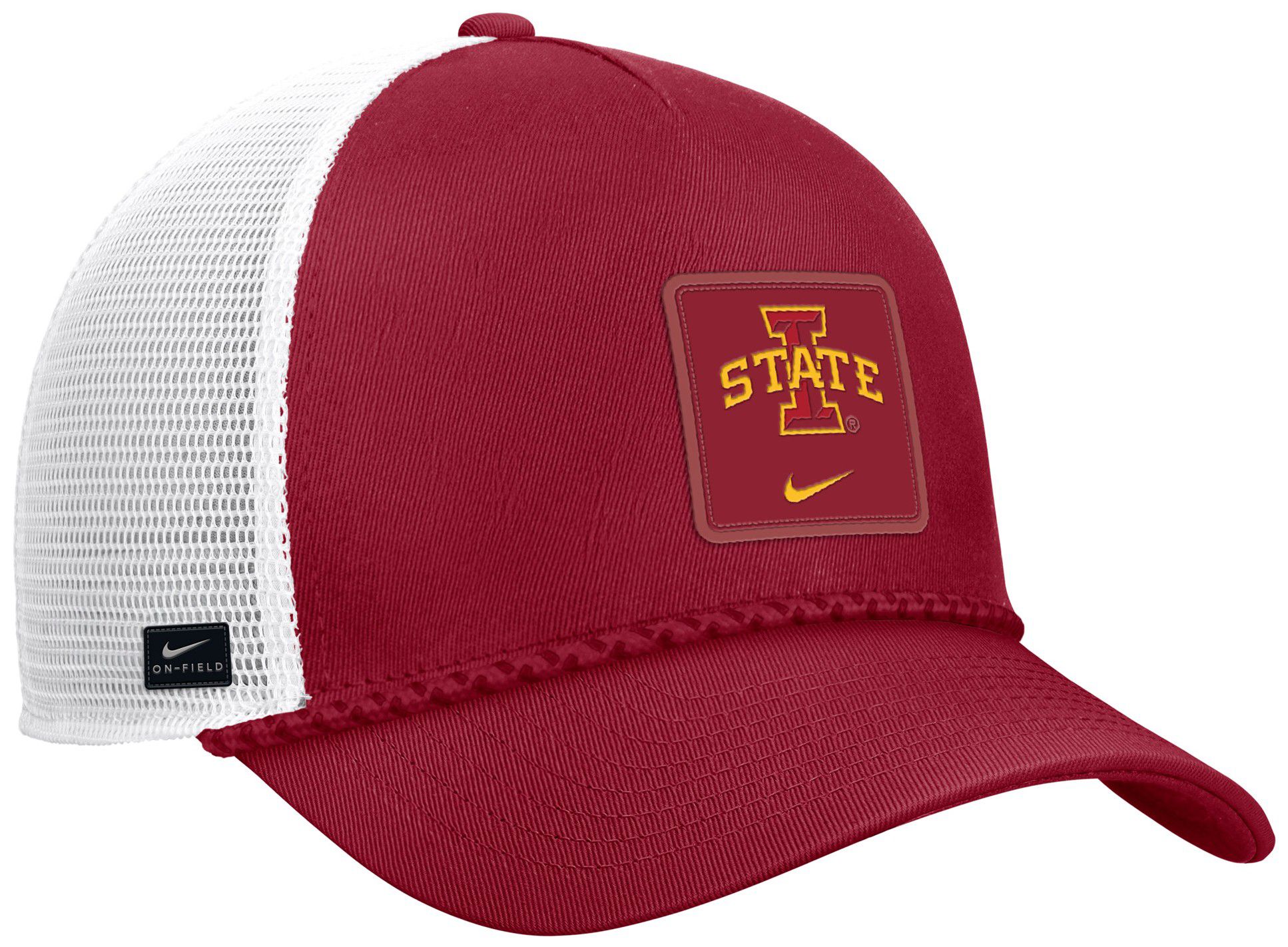 Nike Adult Iowa State Cyclones Crimson Gameday Adjustable Trucker Hat