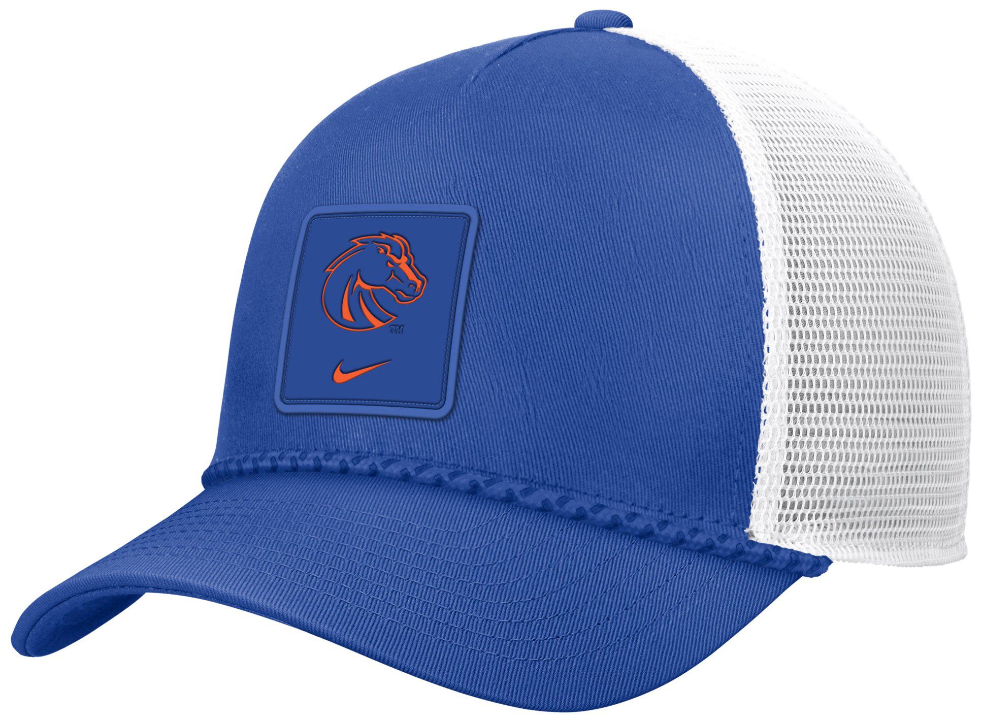 Nike Adult Boise State Broncos Royal Gameday Adjustable Trucker Hat