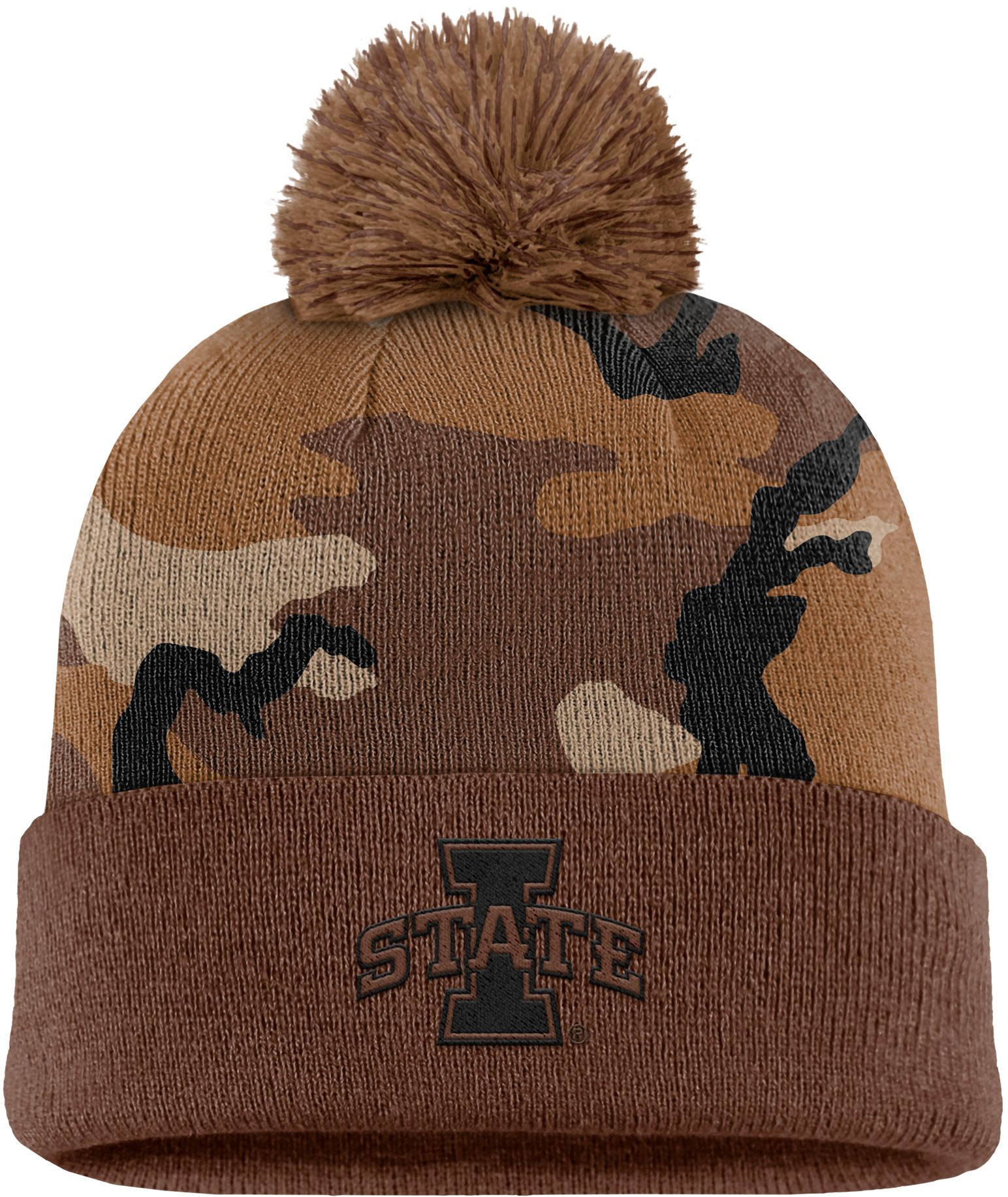 Nike Adult Iowa State Cyclones 2026 Military Appreciation Sideline Knit Beanie, Men's, Camo