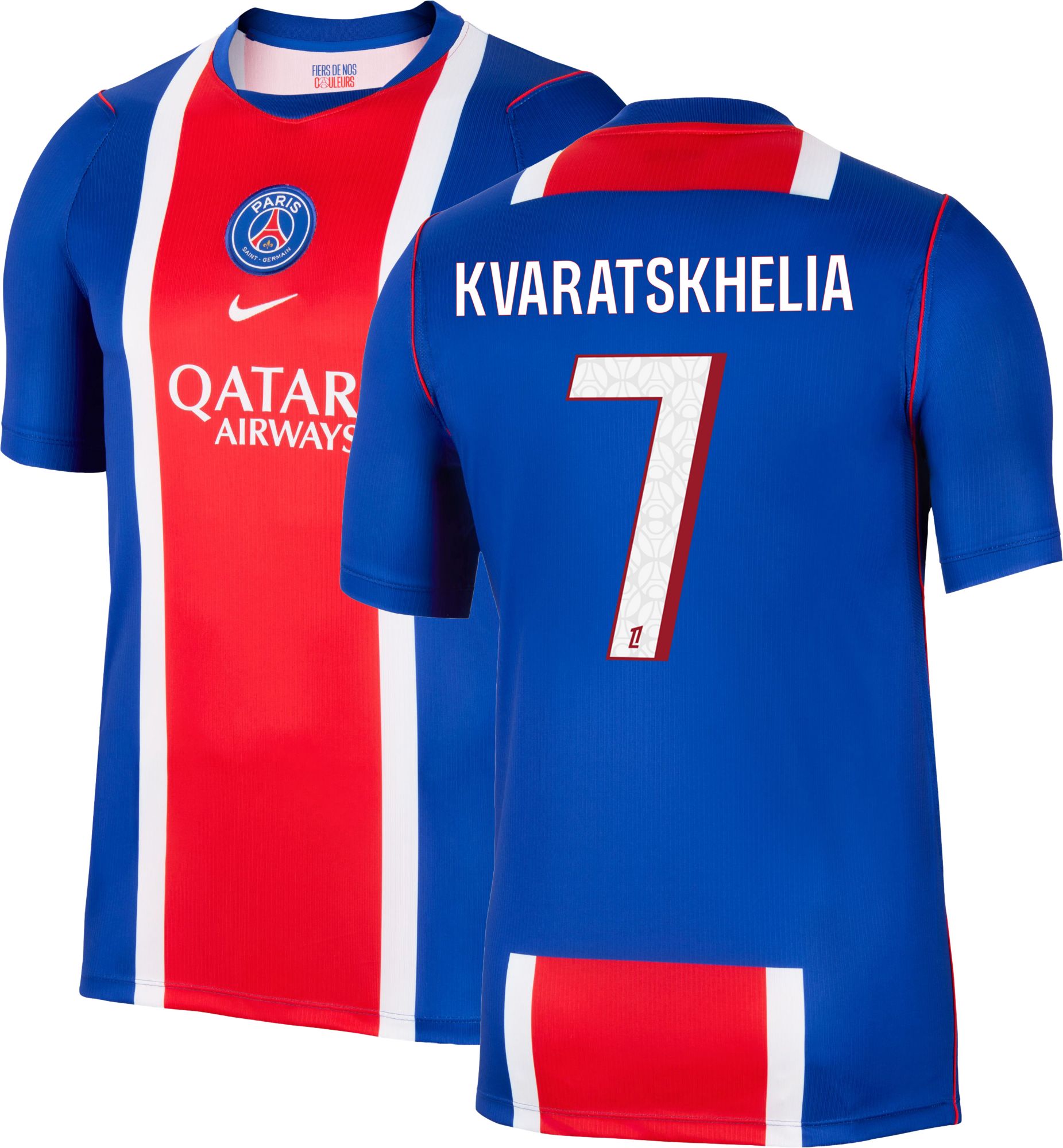 Nike Adult Paris Saint-Germain Khvicha Kvaratskhelia 2026 Home Replica Jersey