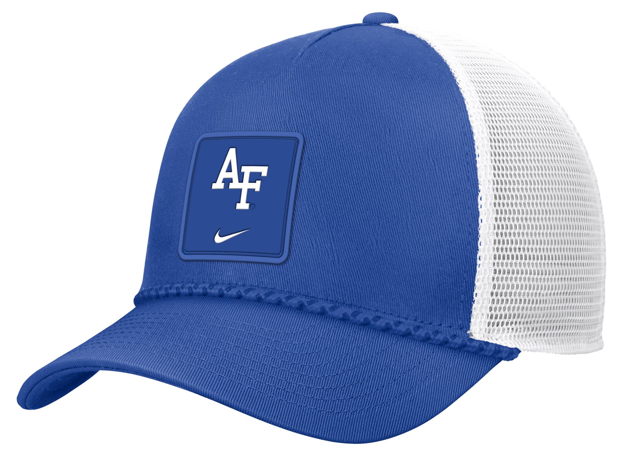 Nike Adult Air Force Falcons Royal Gameday Adjustable Trucker Hat