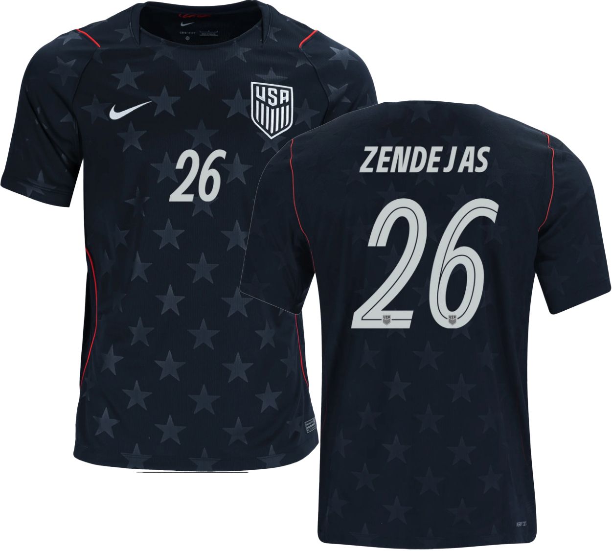 Nike Adult USMNT Alex Zendejas #26 2026 Away Replica Jersey