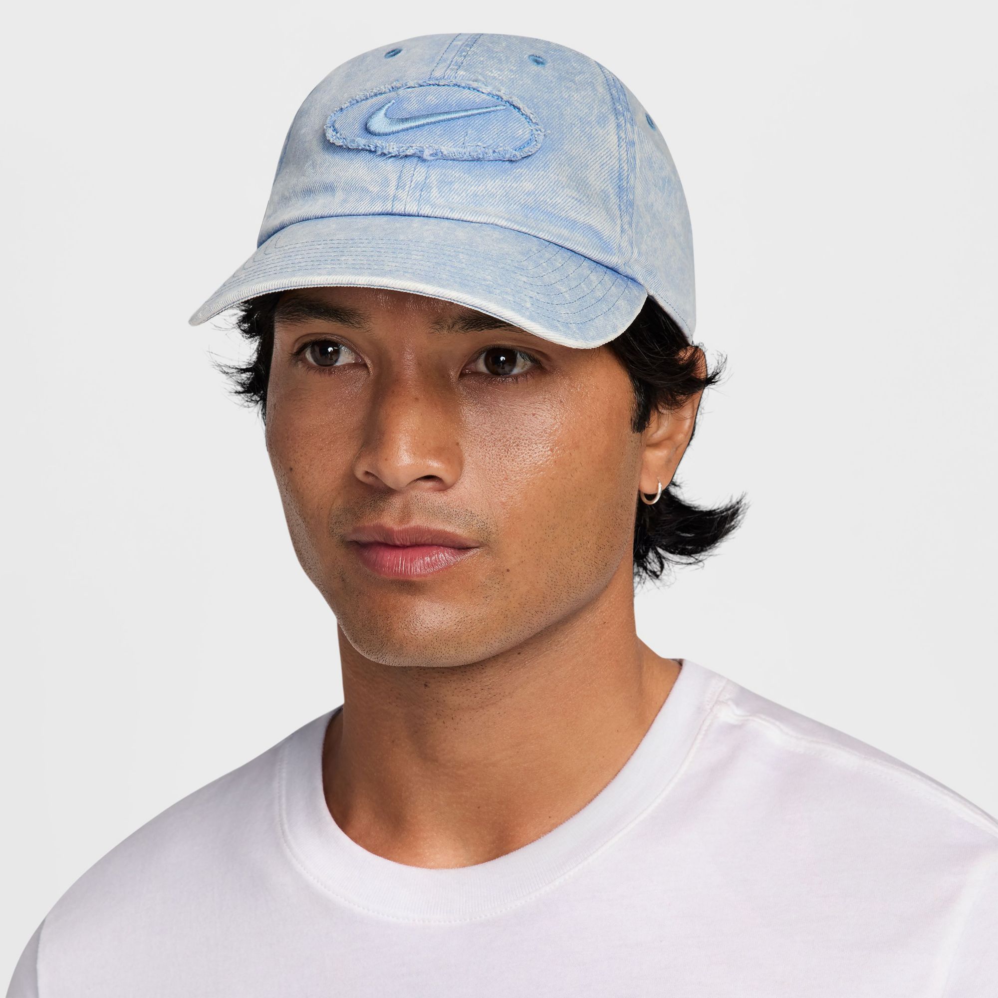 Nike Club Unstructured Denim Patch Cap
