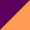 Vivid Purple/Silver/Orange
