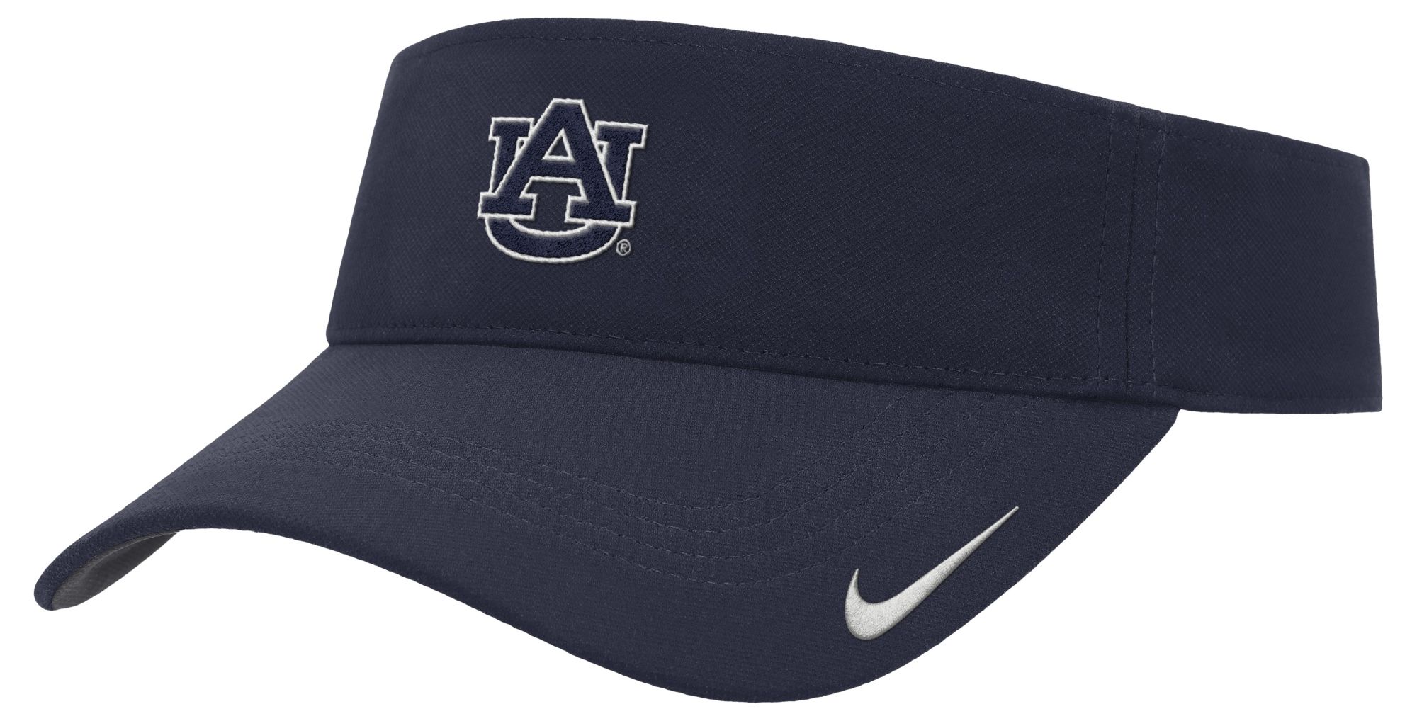 Nike Adult Auburn Tigers College Navy Ace Practice Visor Cap