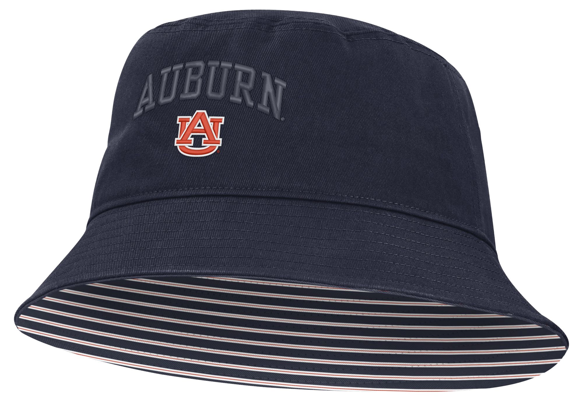 Nike Adult Auburn Tigers College Navy Apex Primetime Bucket Cap