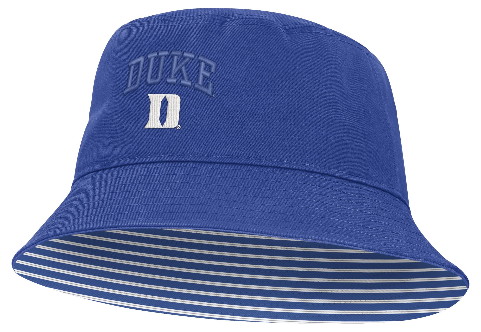 Nike Adult Duke Blue Devils Game Royal Apex Primetime Bucket Cap
