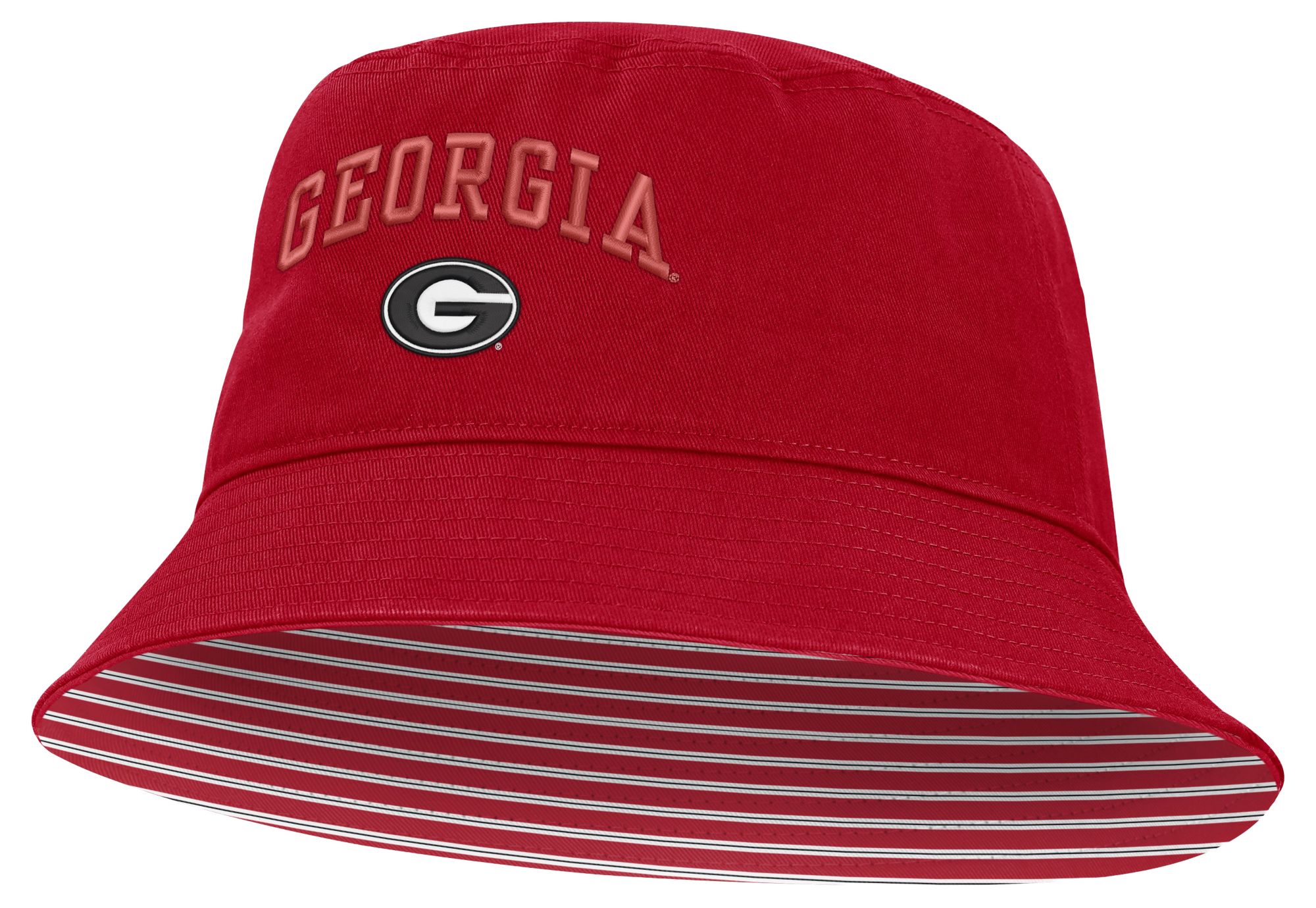 Nike Adult Georgia Bulldogs University Red Apex Primetime Bucket Cap