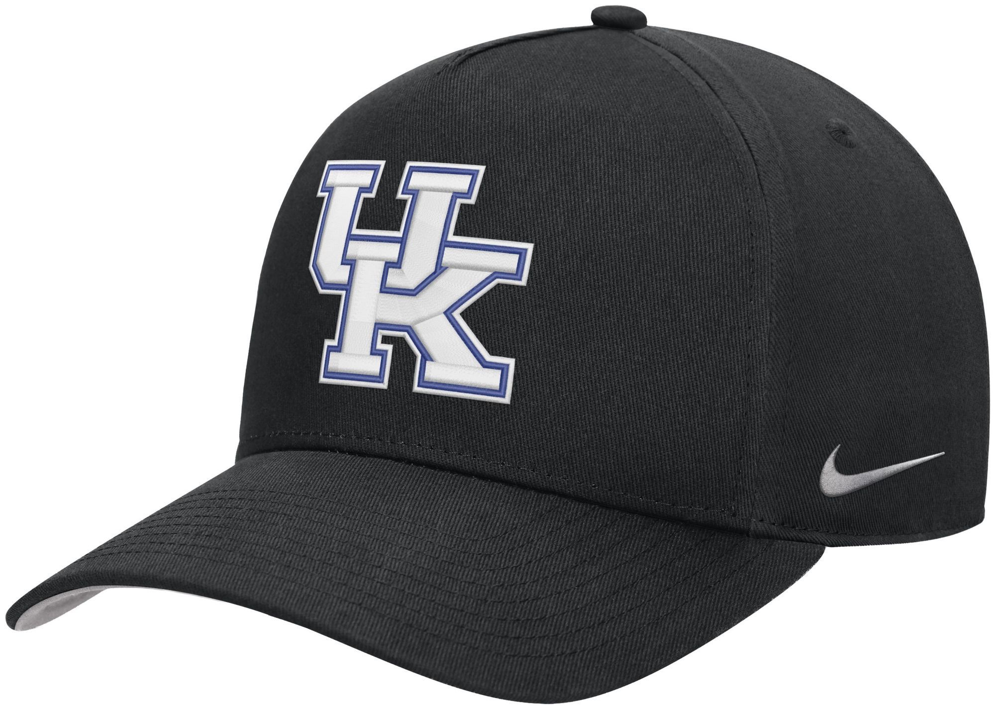 Nike Adult Kentucky Wildcats Black Rise A-Frame Adjustable Hat