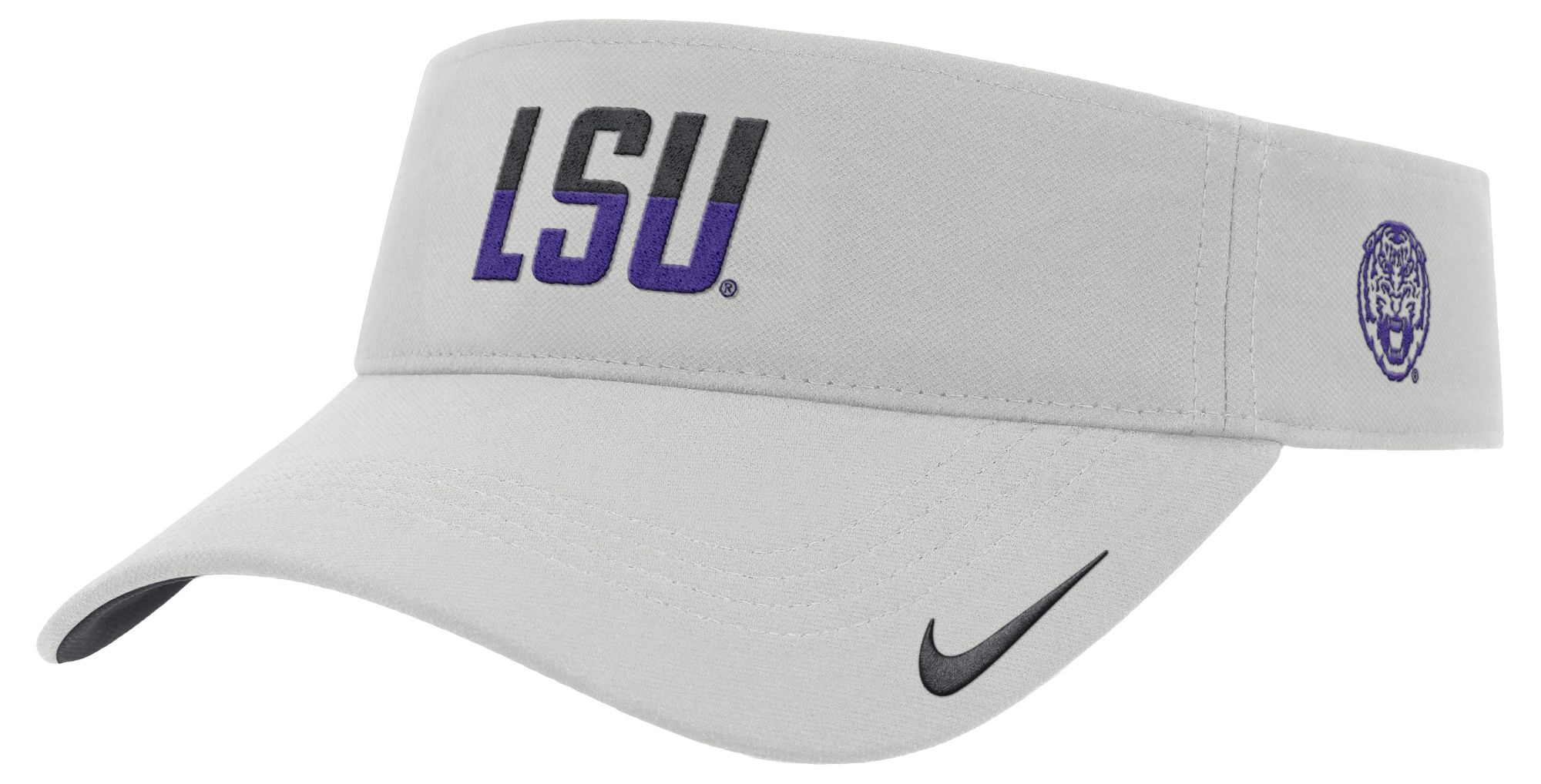 Nike Adult LSU Tigers Photon Dust Ace Practice Visor Cap