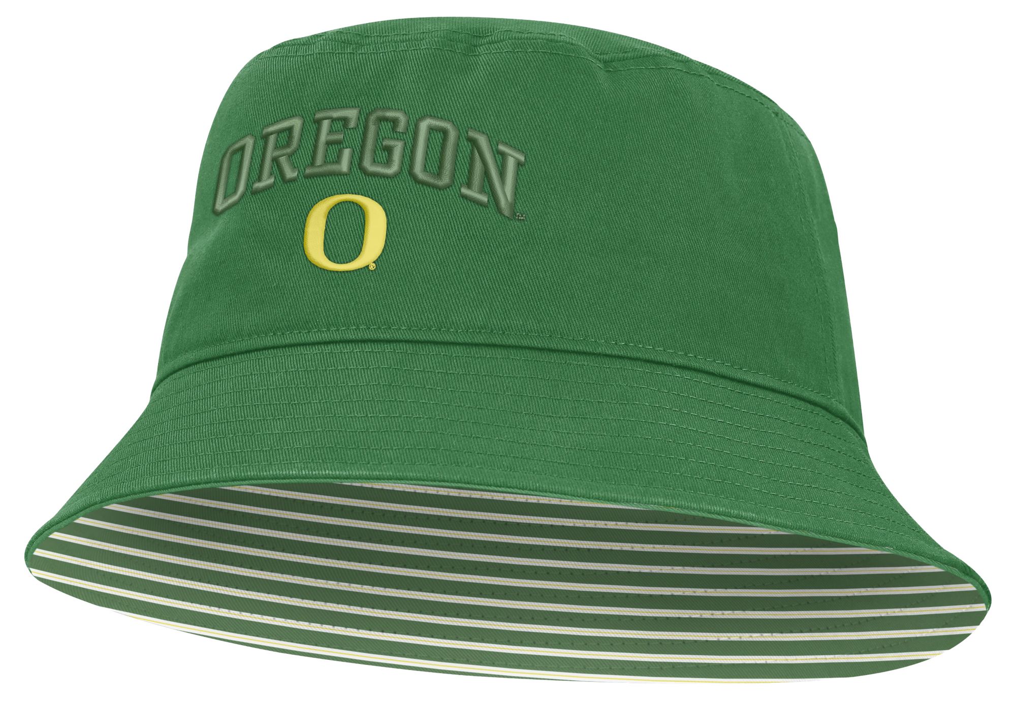 Nike Adult Oregon Ducks Apple Green Apex Primetime Bucket Cap