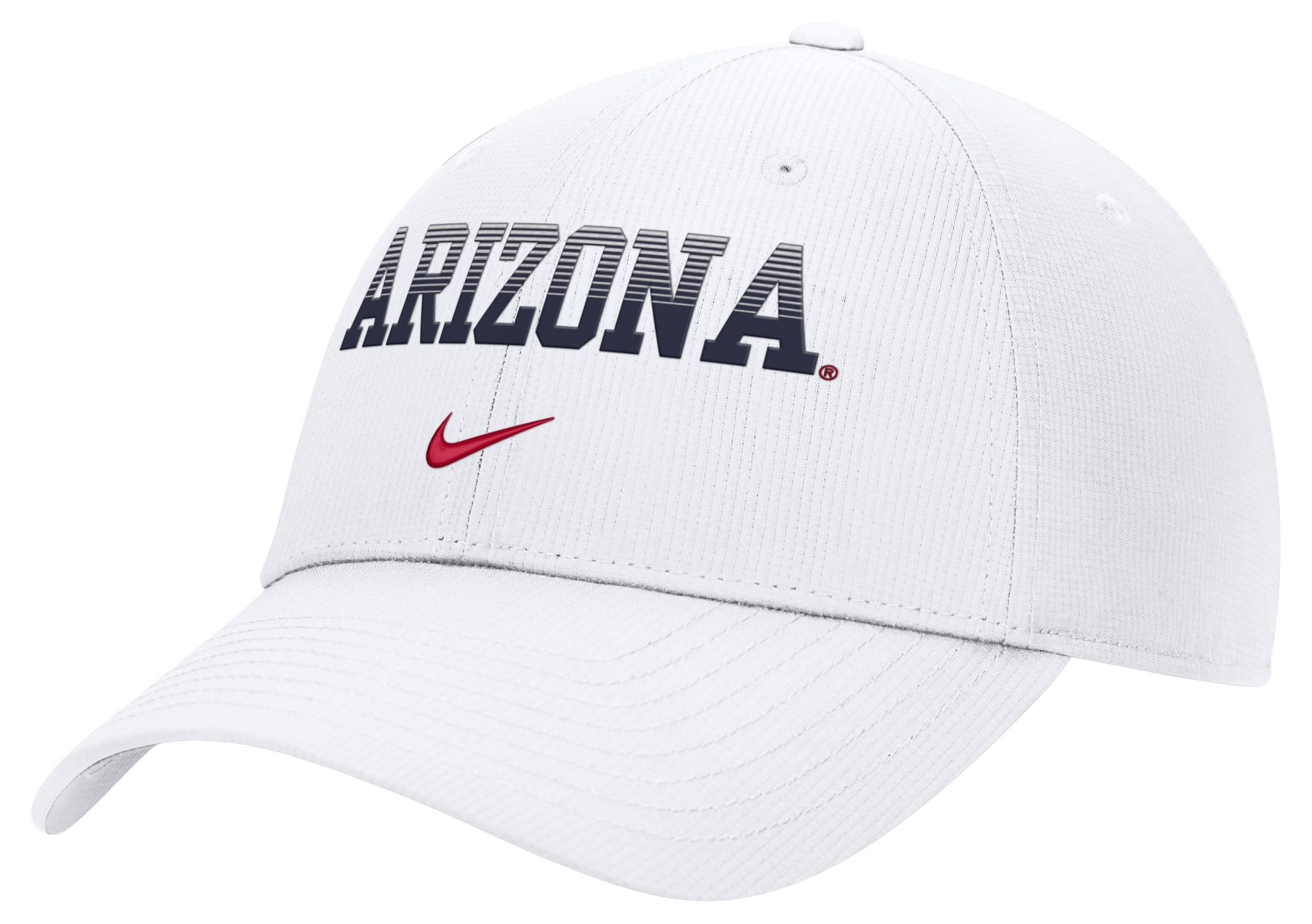 Nike Adult Arizona Wildcats White Dri-Fit Primetime Structured Adjustable Hat