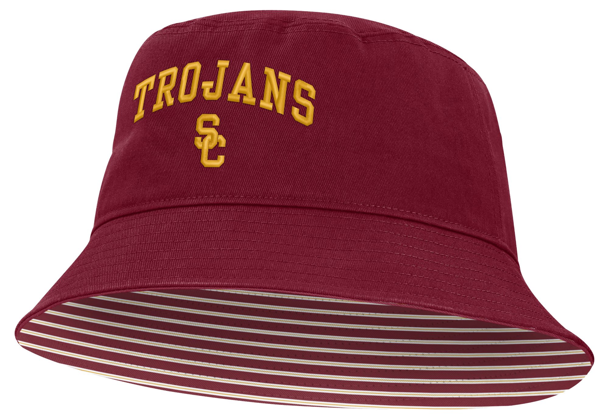 Nike Adult USC Trojans Team Crimson Apex Primetime Bucket Cap
