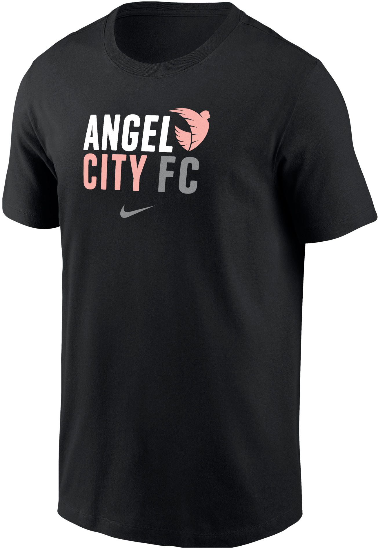 Nike Adult Angel City FC 2026 Black Bubbly T-Shirt