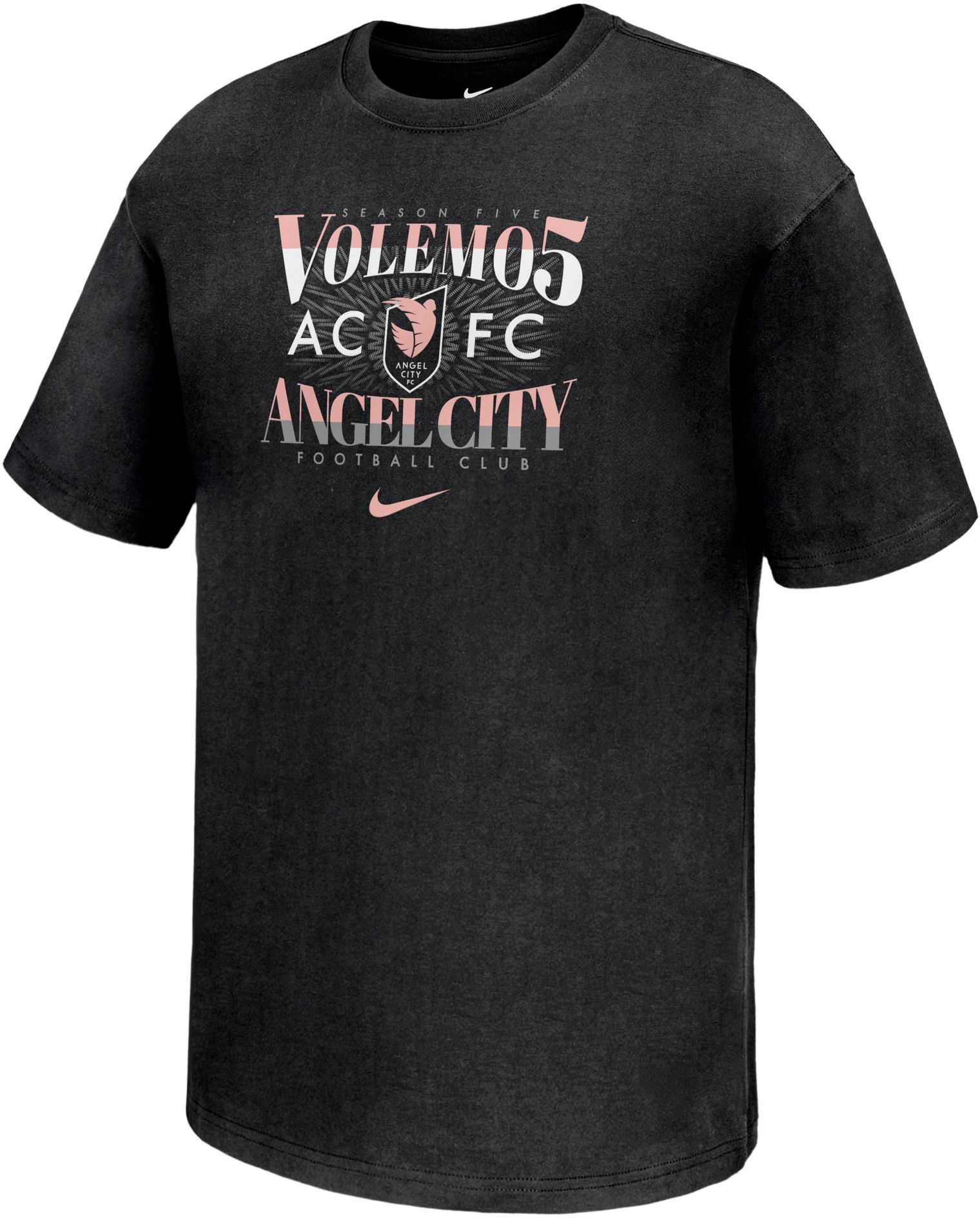 Nike Adult Angel City FC 2026 Black Proud Max90 T-Shirt