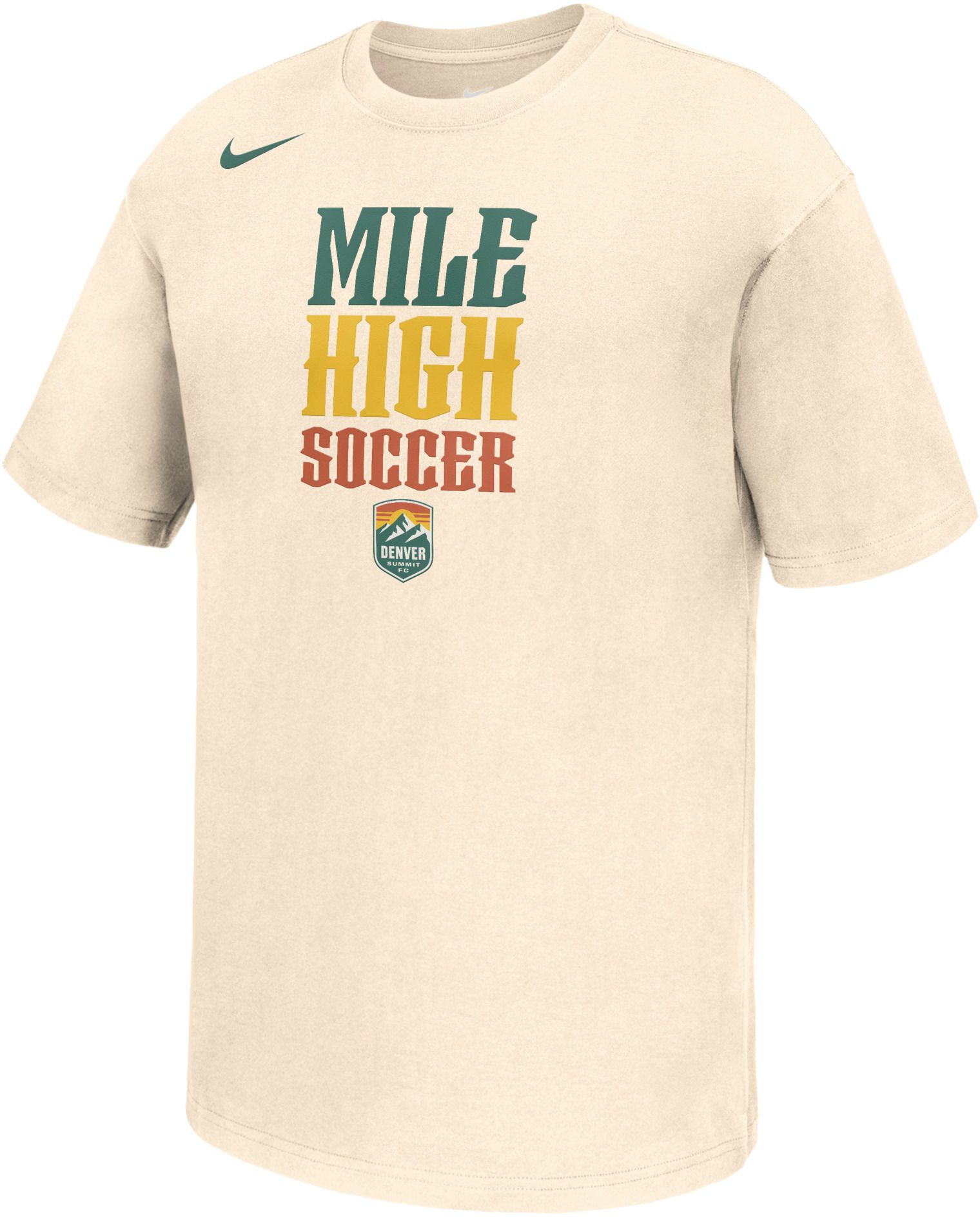 Nike Adult Denver Summit FC 2026 Off White Proud Max90 T-Shirt