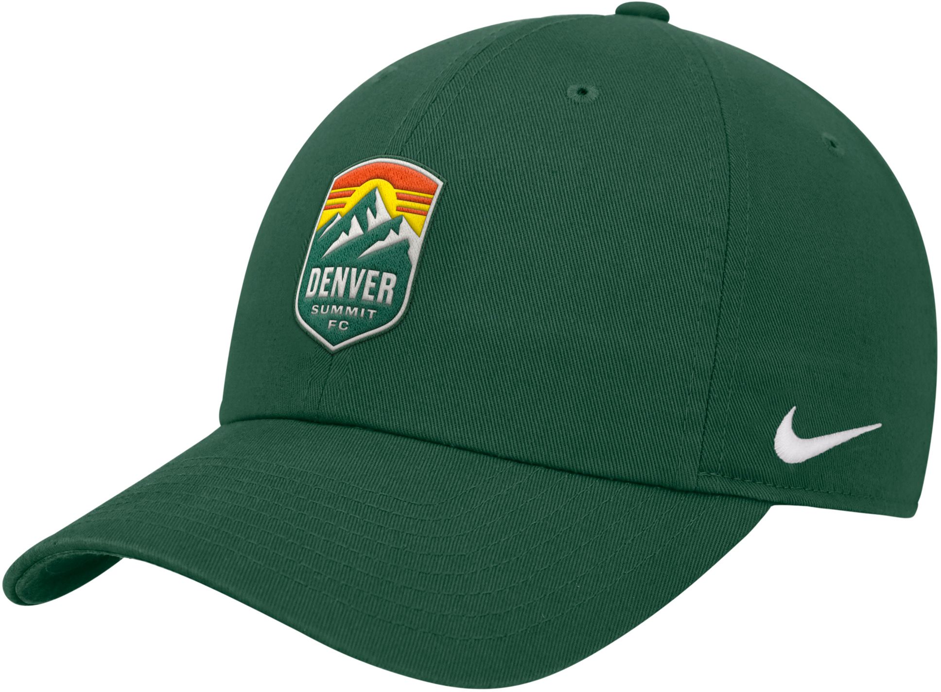 Nike Adult Denver Summit FC 2026 Green Logo Adjustable Hat