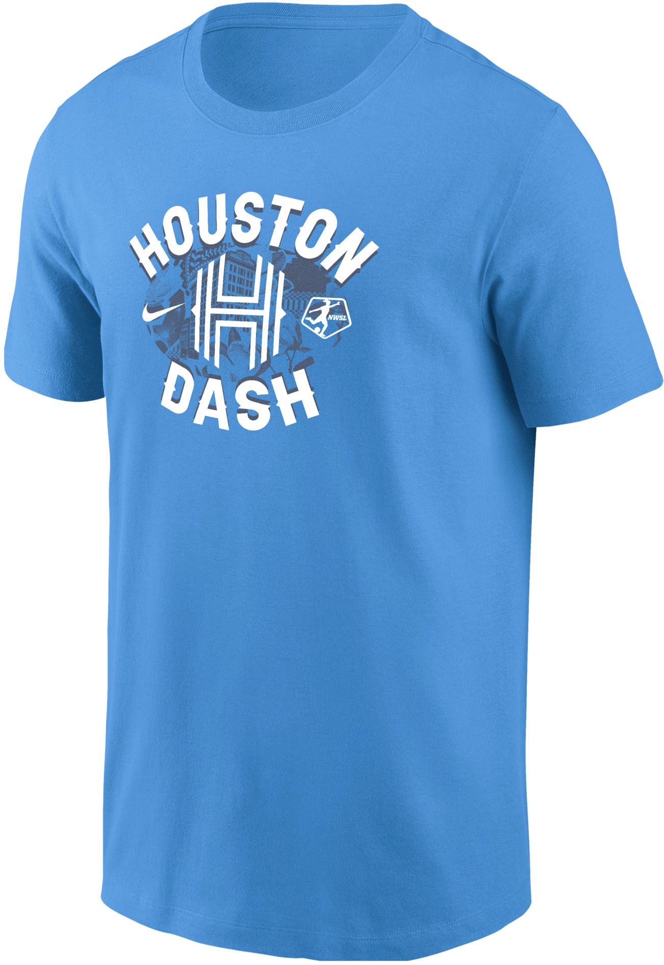 Nike Adult Houston Dash 2026 Blue Bubbly T-Shirt