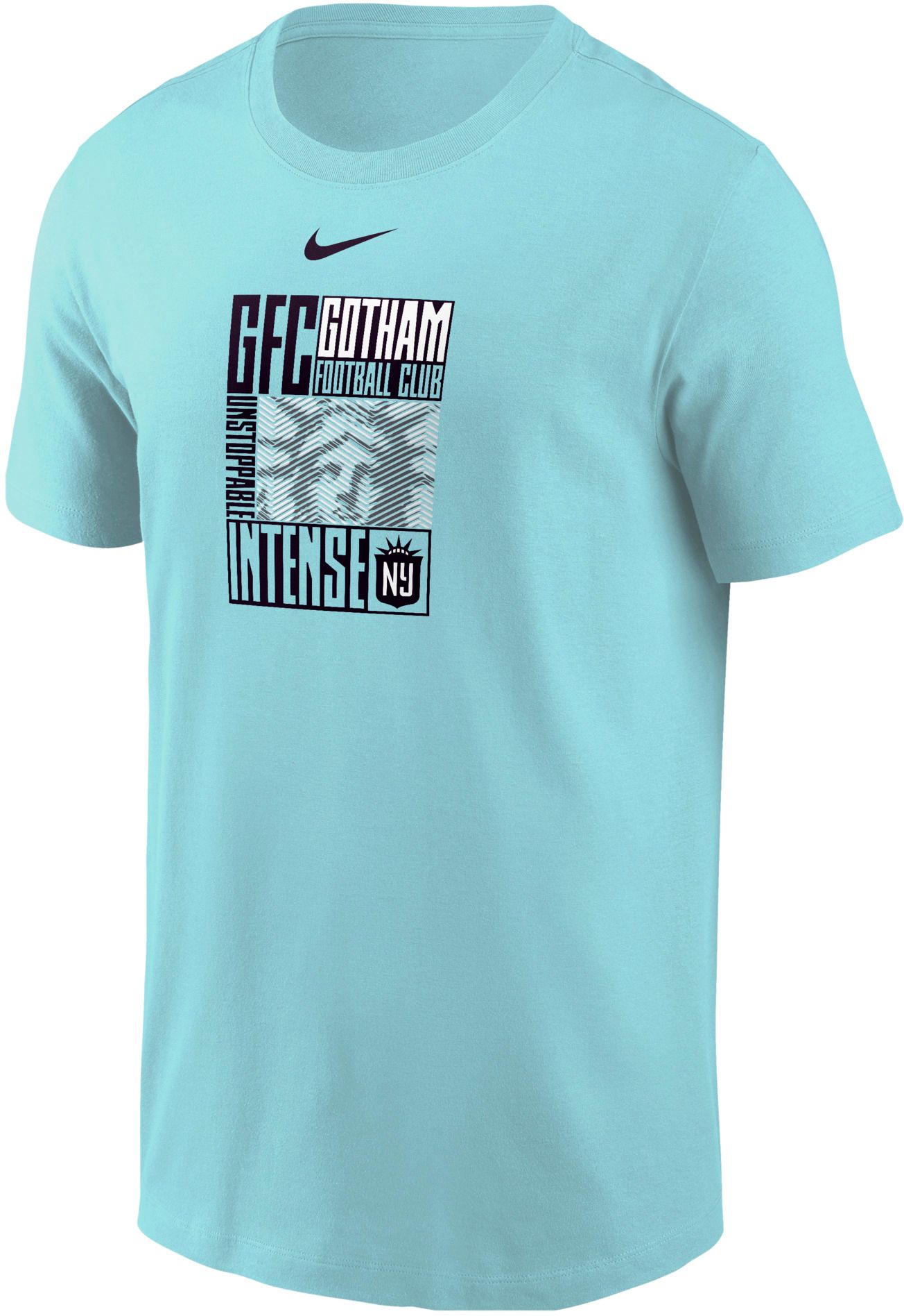 Nike Adult NJ/NY Gotham FC 2026 Light Blue Bubbly T-Shirt