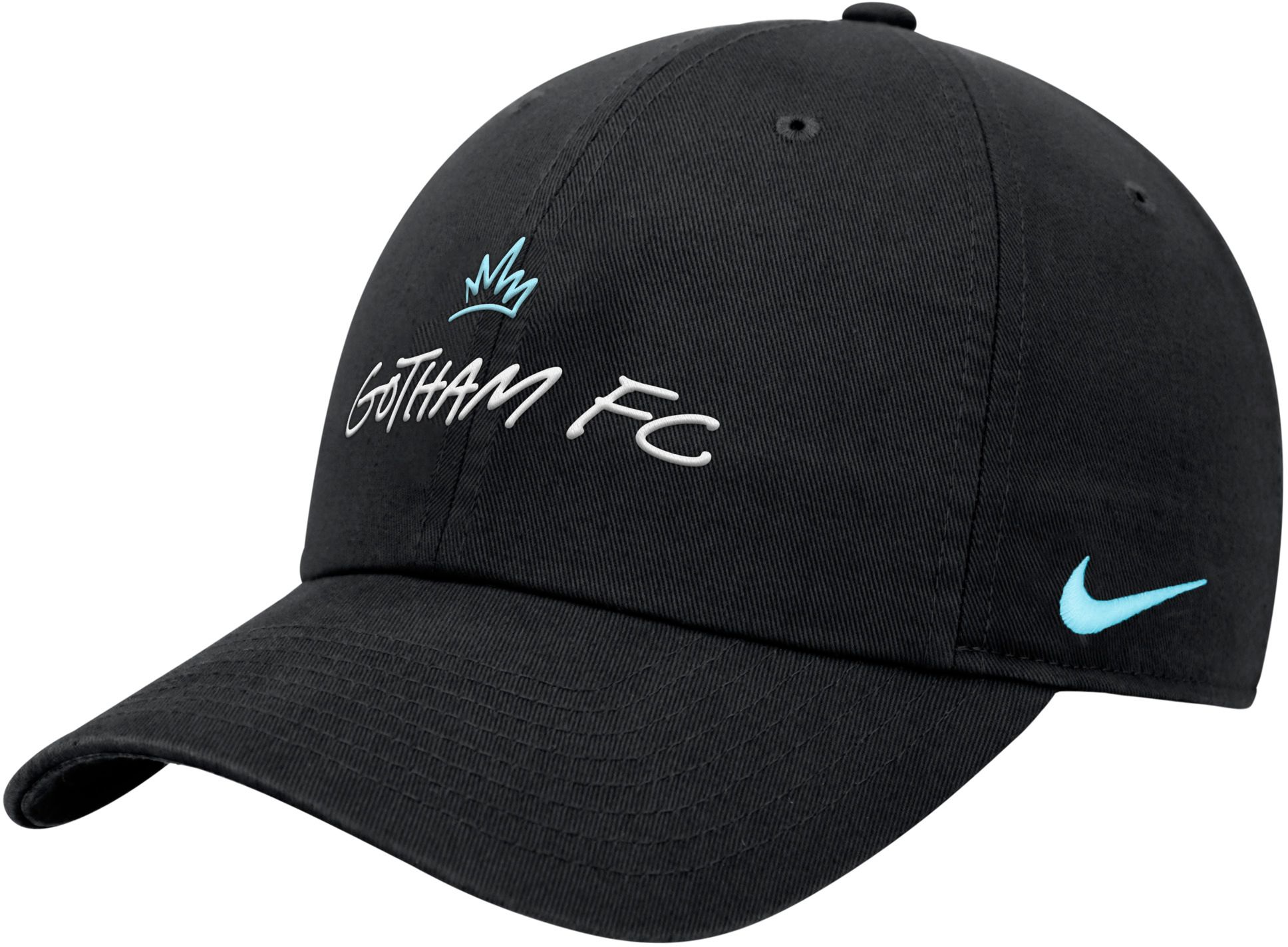 Nike Adult NJ/NY Gotham FC Black 2026 Adjustable Hat