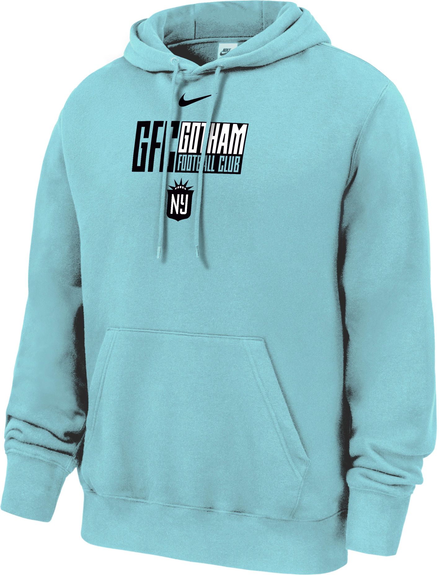 Nike Adult NJ/NY Gotham FC Light Blue 2026 Stretch It Pullover Hoodie