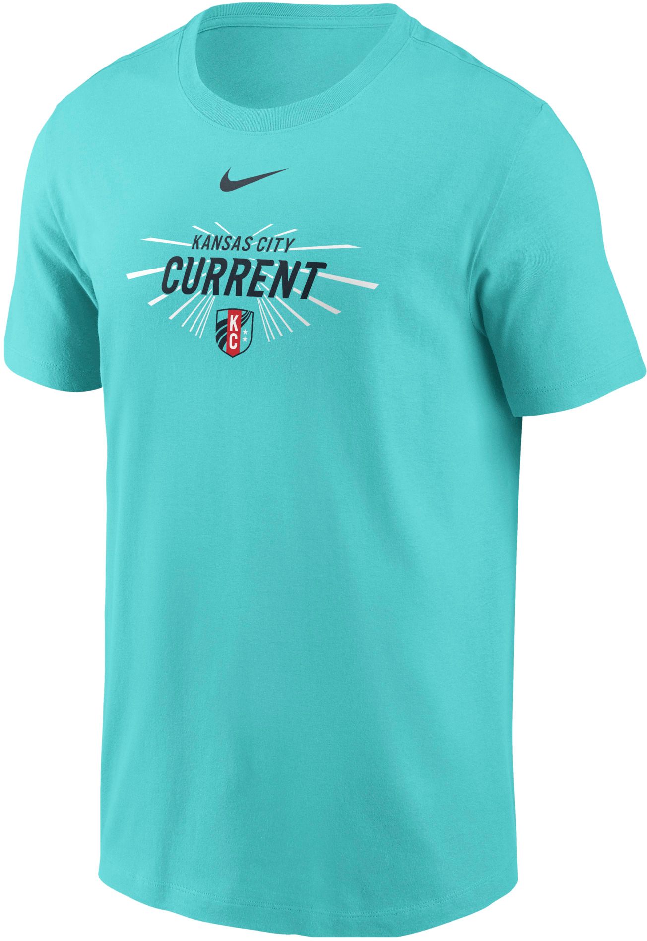 Nike Adult Kansas City Current 2026 Light Blue Stretch It T-Shirt