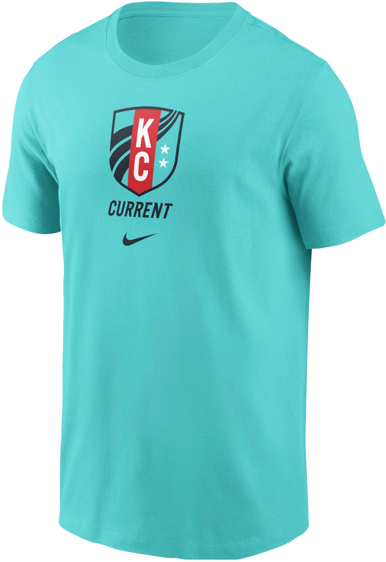 Nike Adult Kansas City Current 2026 Light Blue Team Swoosh T-Shirt
