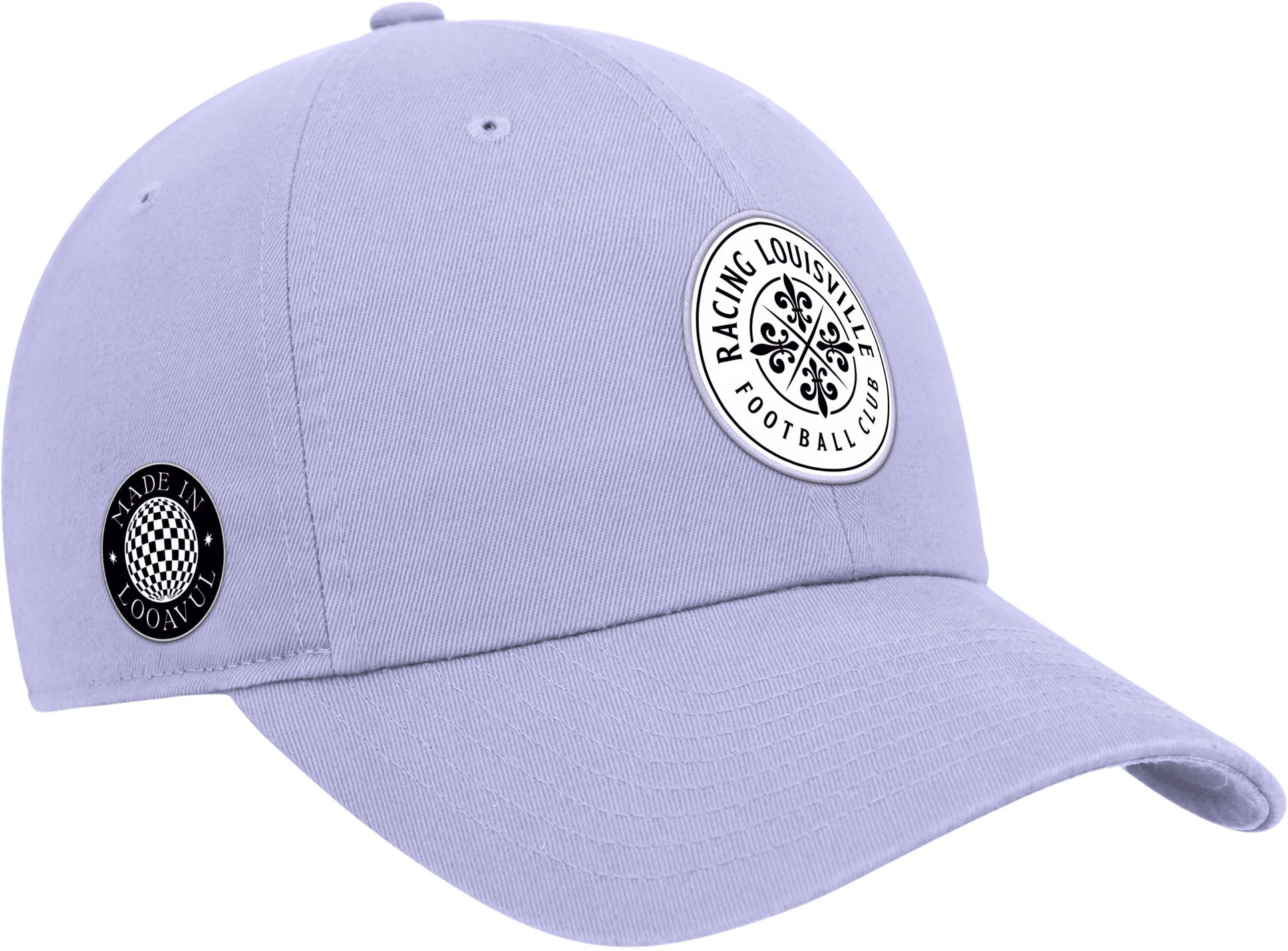 Nike Adult Racing Louisville FC 2026 Purple Logo Adjustable Hat