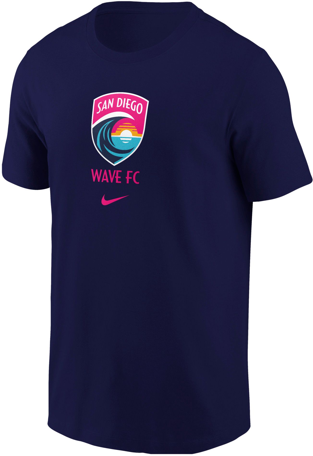 Nike Adult San Diego Wave 2026 Navy Team Swoosh T-Shirt