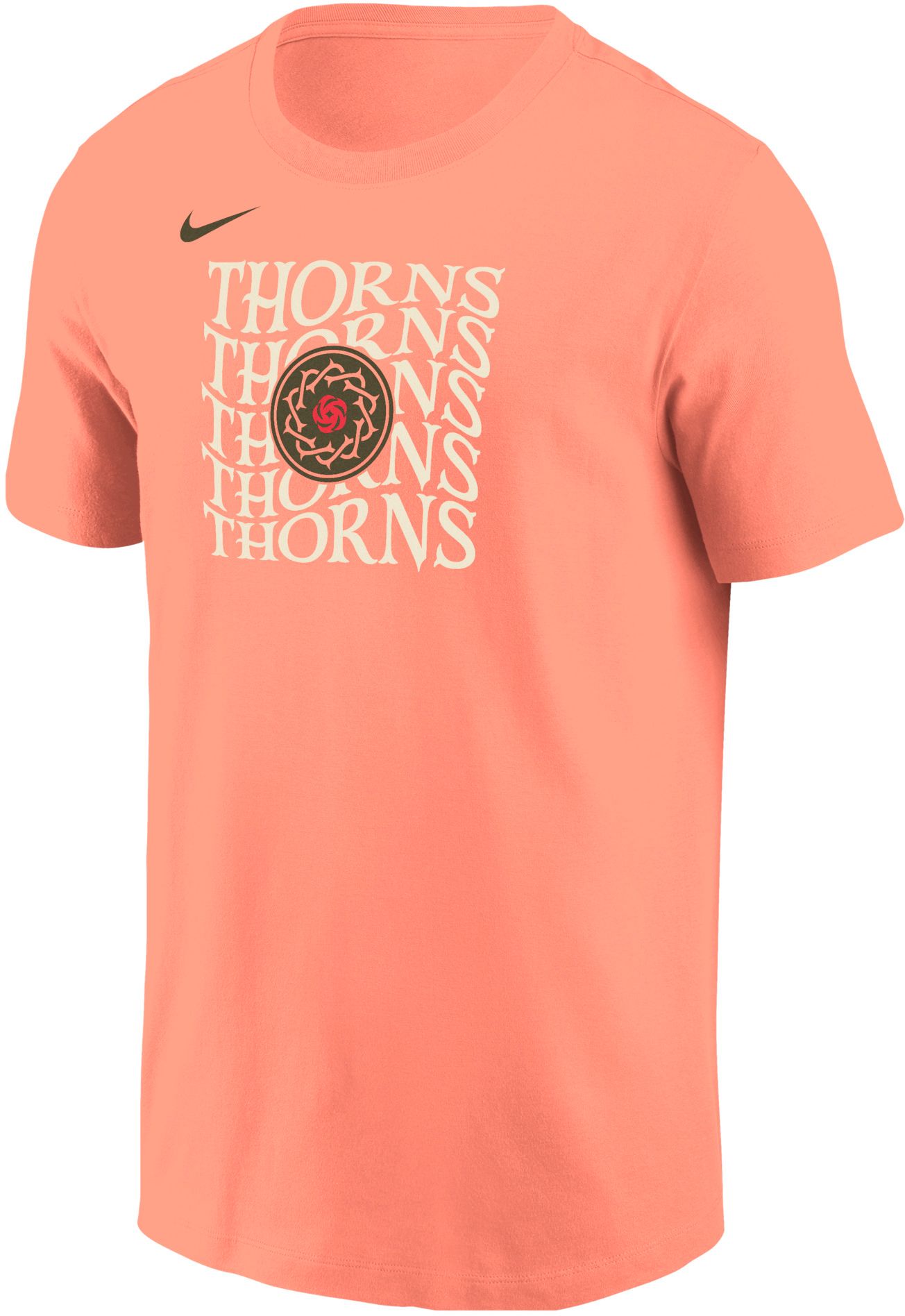 Nike Adult Portland Thorns 2026 Red Bubbly T-Shirt