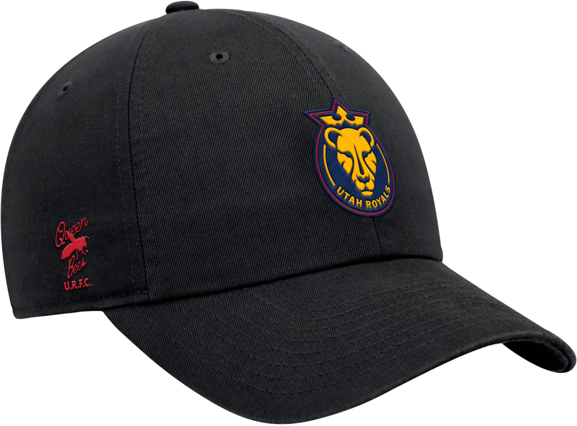 Nike Adult Utah Royals 2026 Black Logo Adjustable Hat