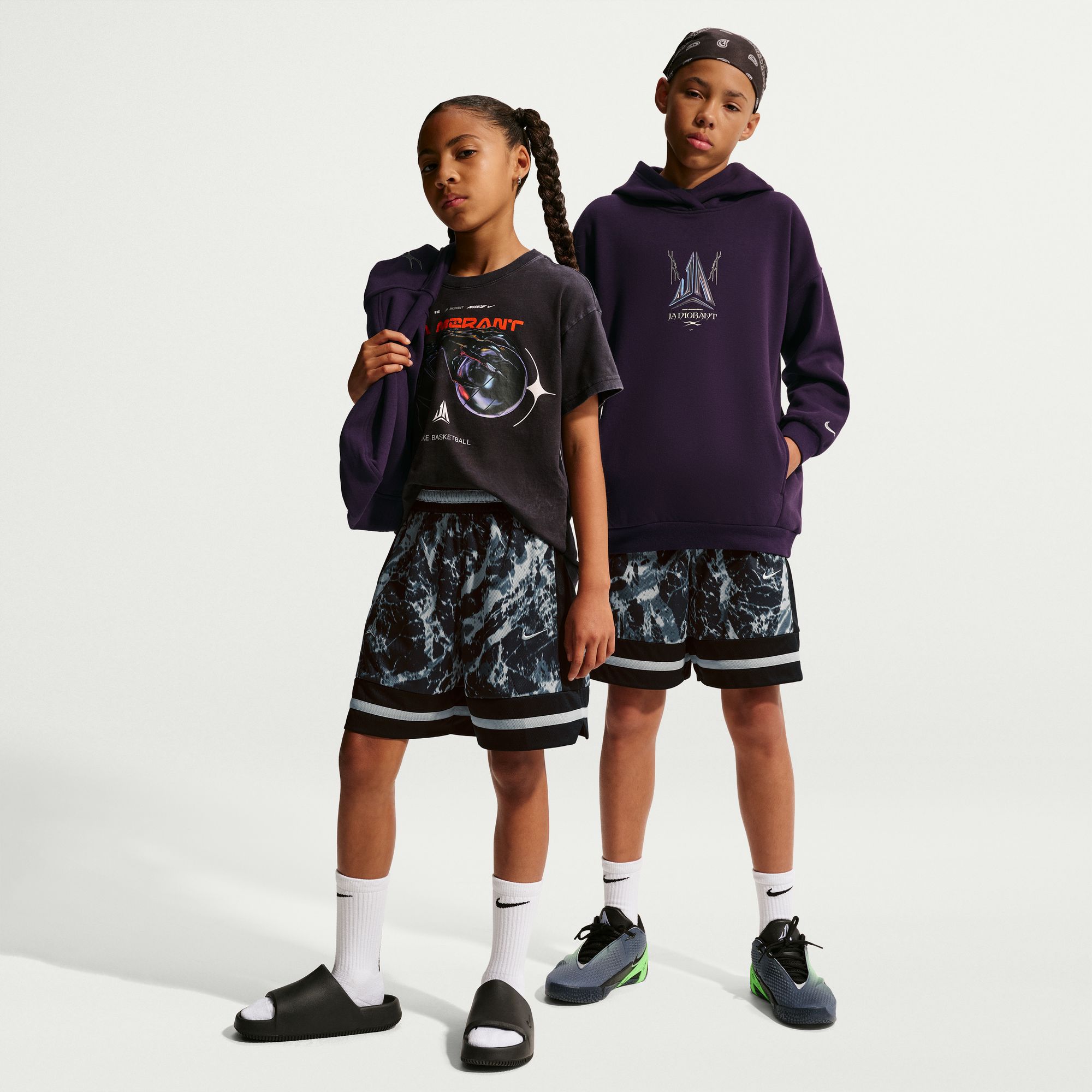 Nike Kids' Ja Morant Dri-FIT AOP Game Short