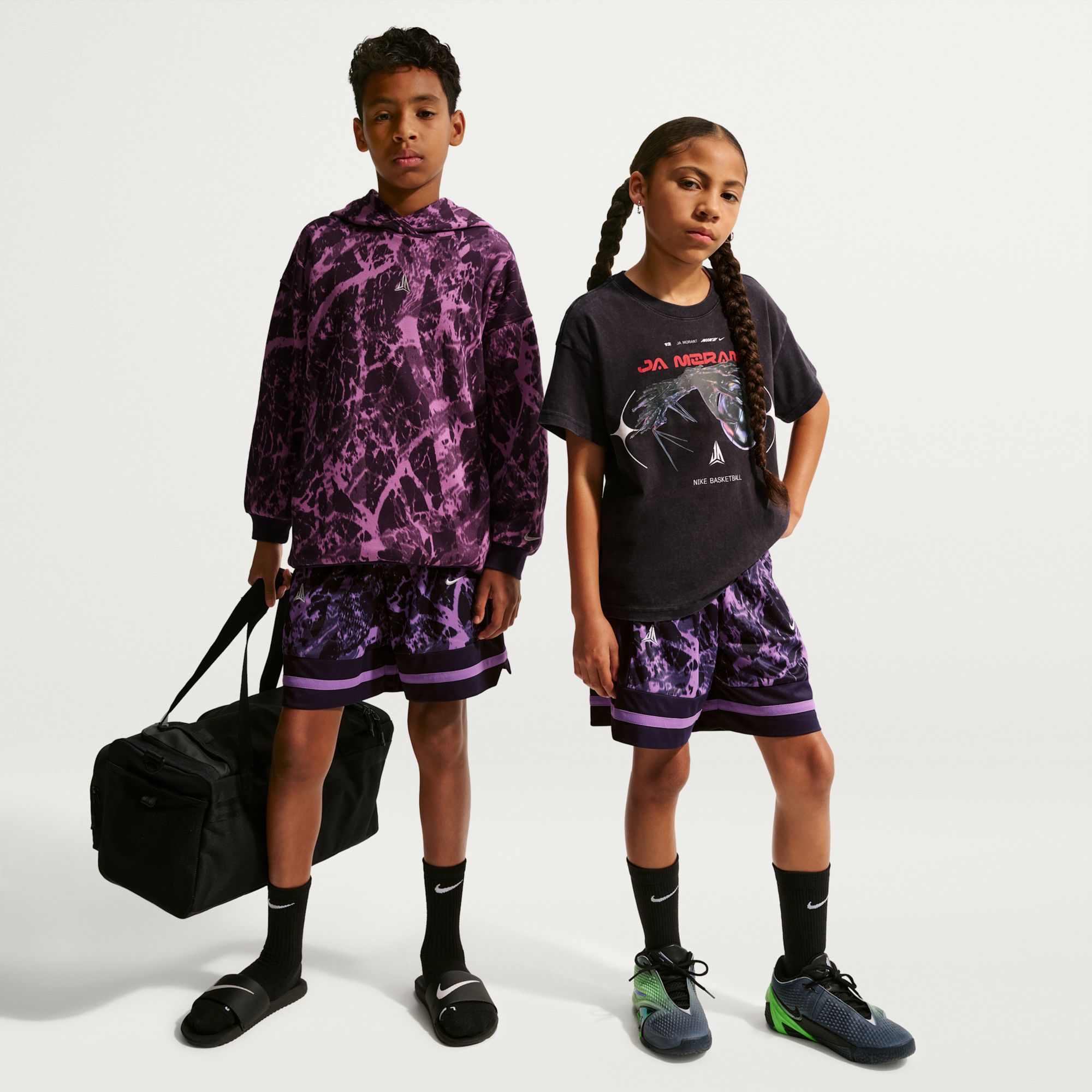 Nike Kids' Ja Morant Dri-FIT AOP Game Short