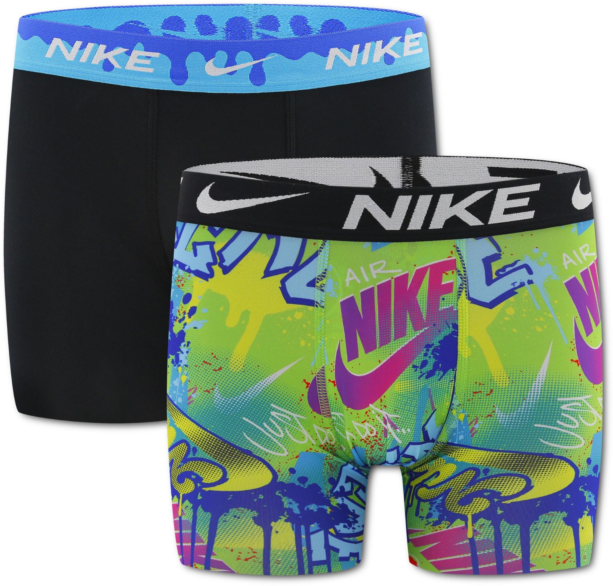 Nike Boys' Printed Boxer Briefs - 2 Pack