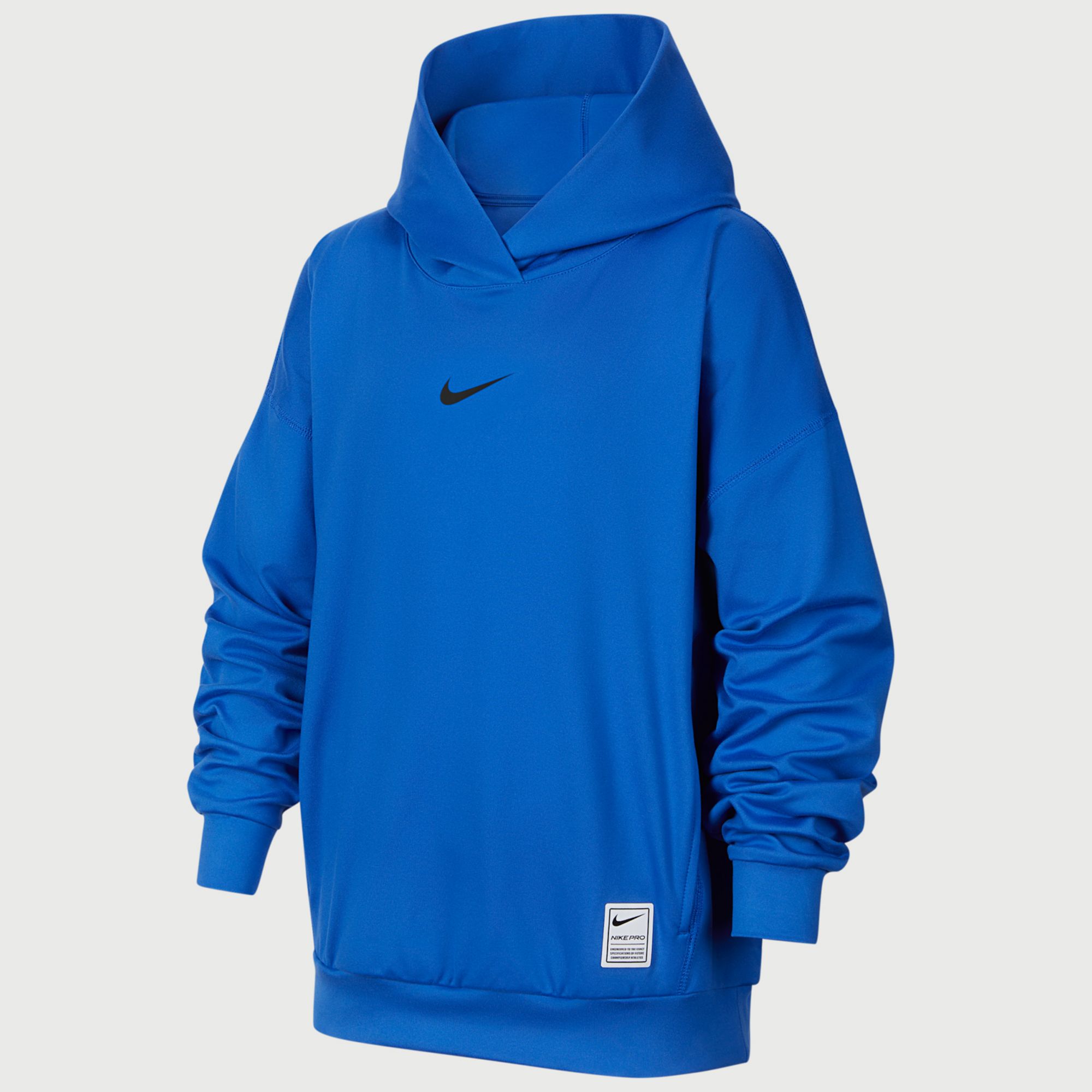 Nike Boys' Pro Dri-FIT Fleece Pullover Hoodie