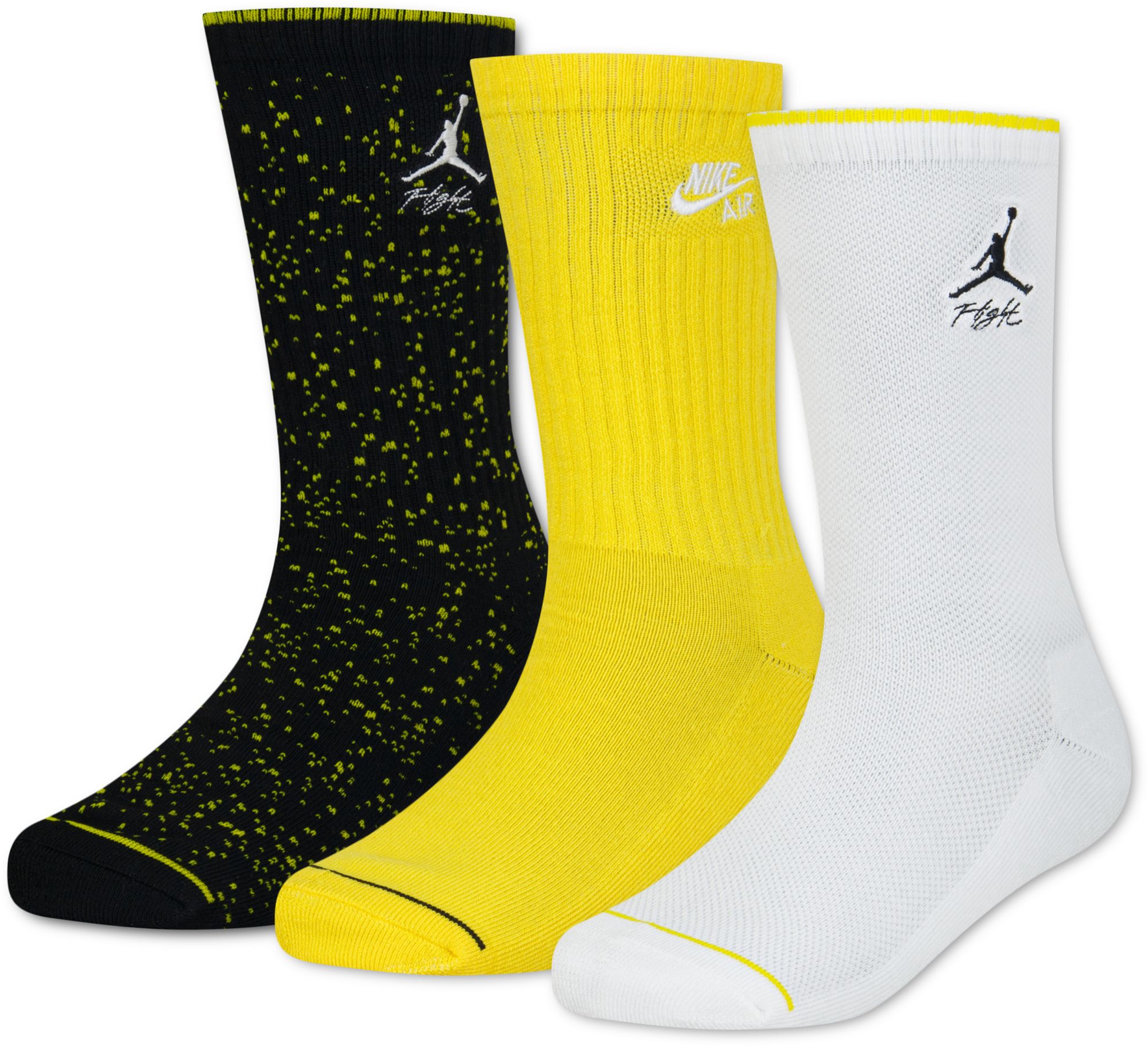 Jordan Kids' AJ4 Crew Socks (3 Pairs)