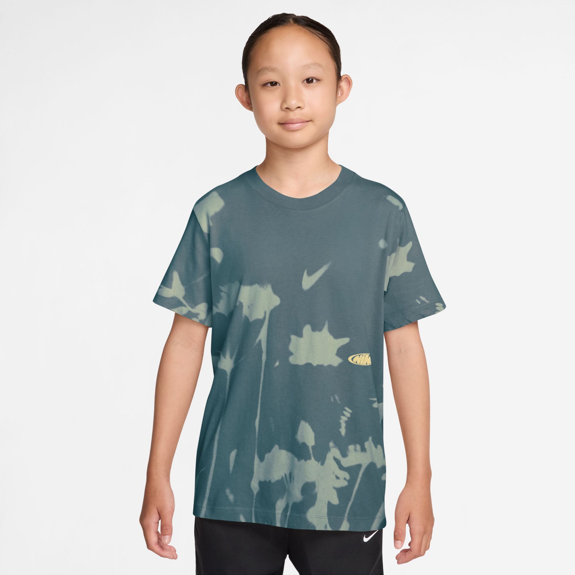 Nike Kids' Sportswear Floral Print Tee