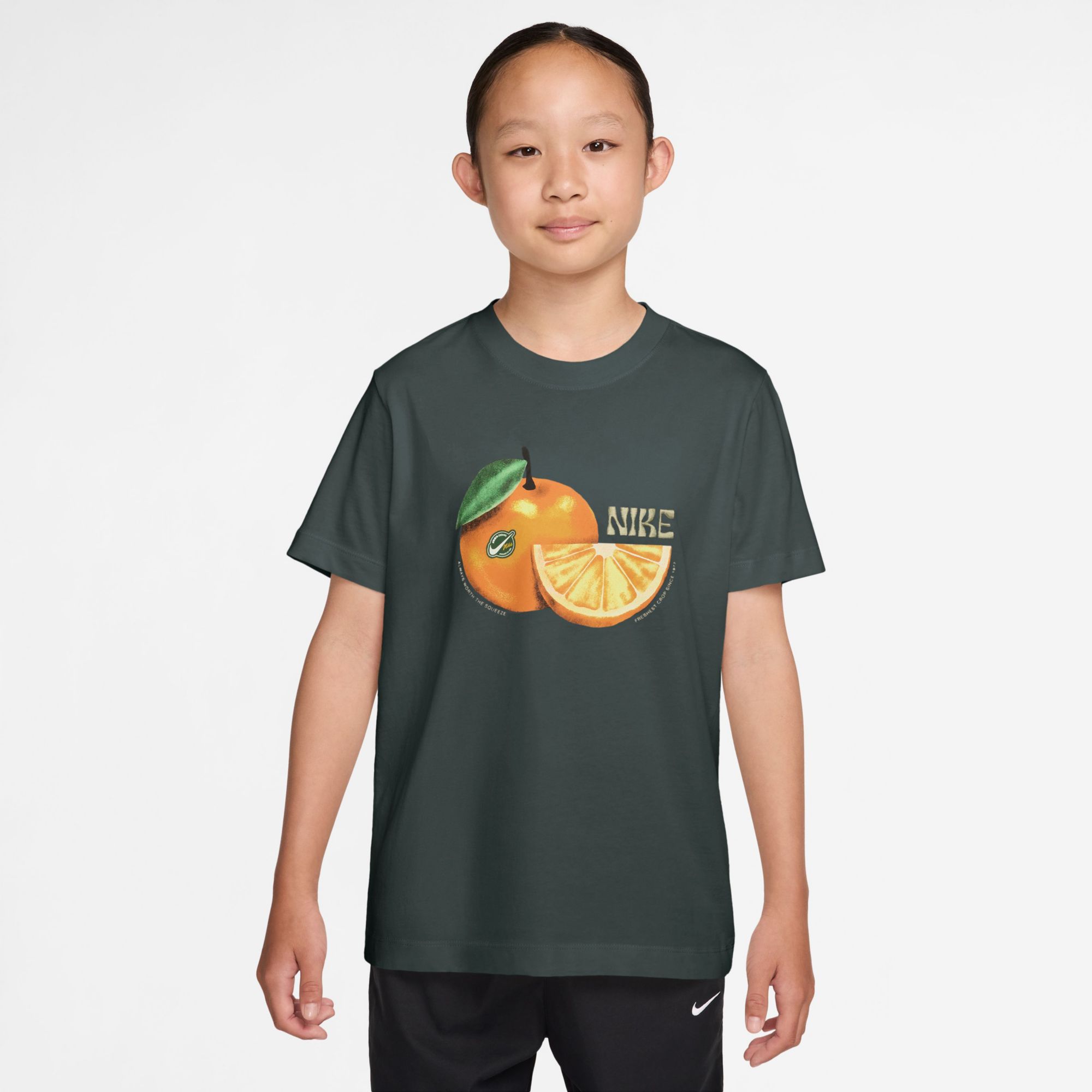 Nike Kids' Sportswear Orange Tee