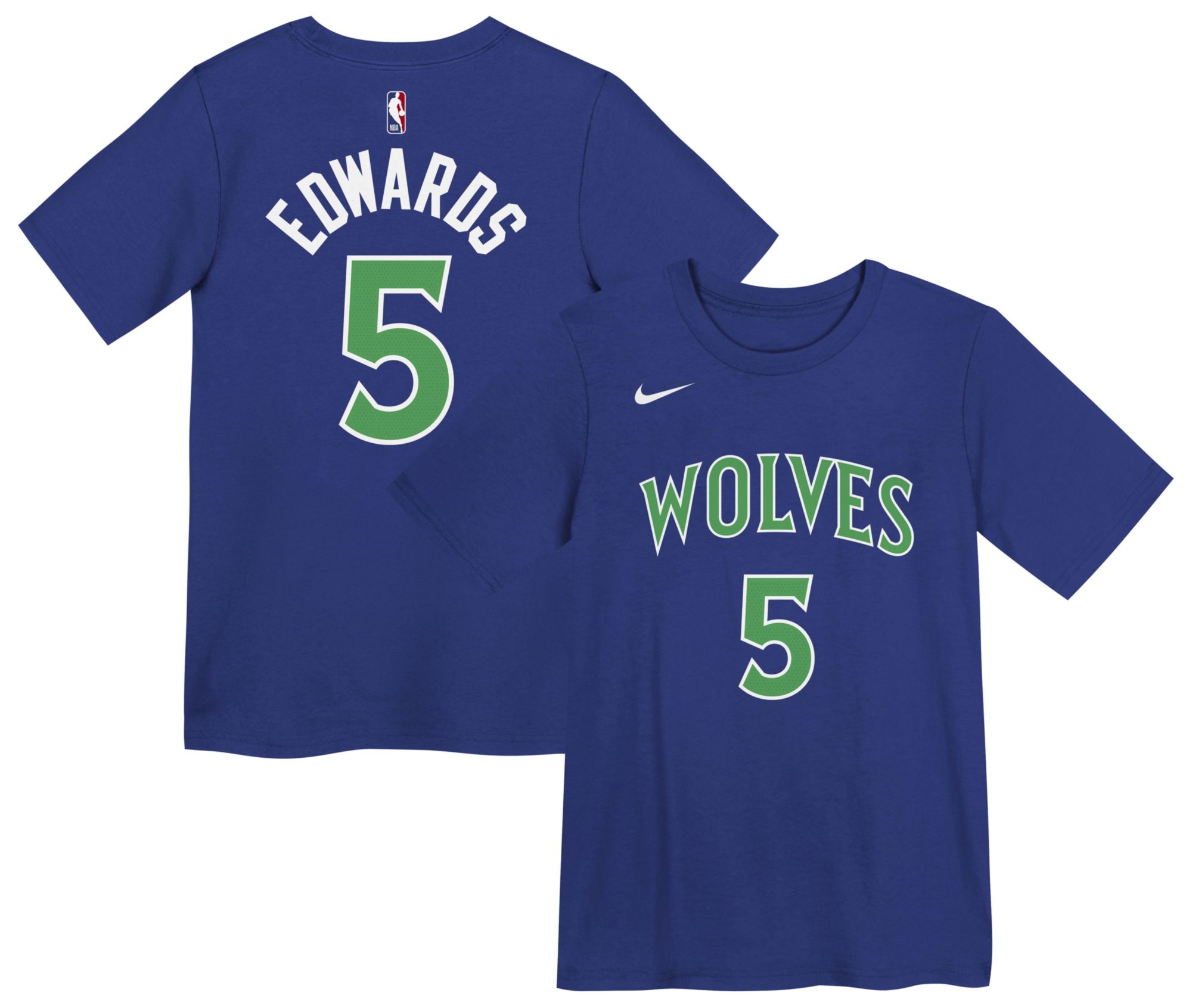 Nike Boys' Minnesota Timberwolves Anthony Edwards T-Shirt