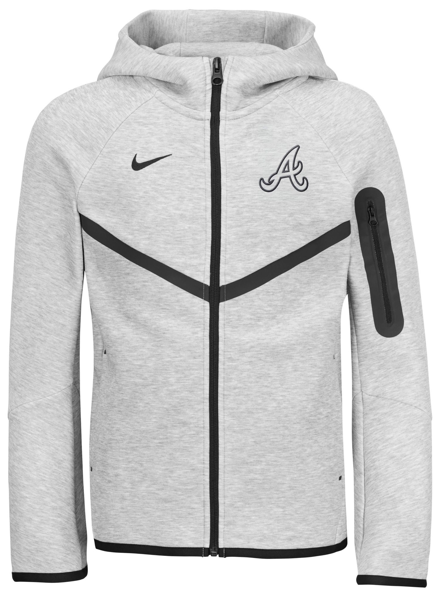 Nike Youth Atlanta Braves Full-Zip Tech Hoodie