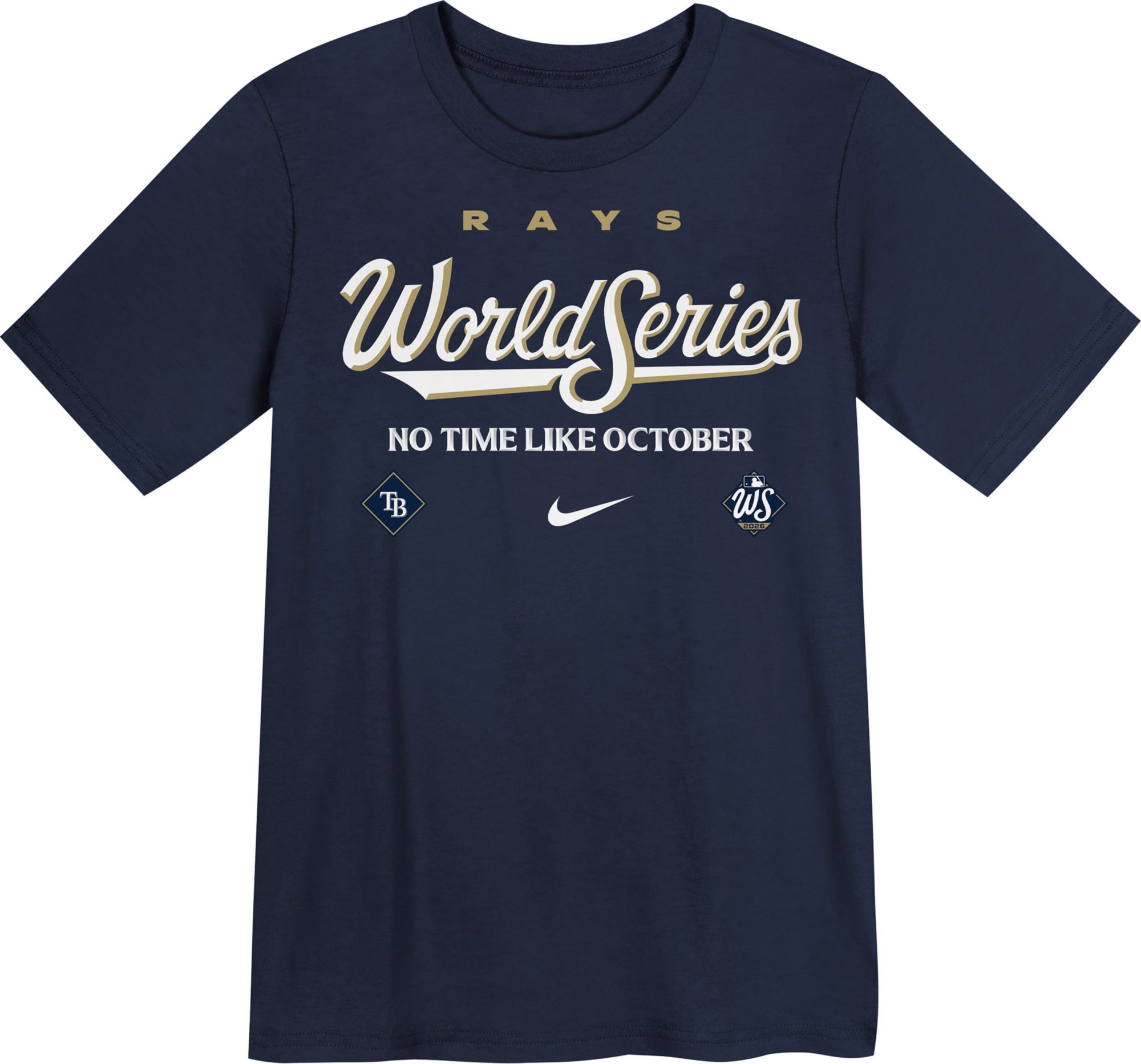 Nike Boys' Tampa Bay Rays 2026 World Series Bound Dugout Authentic Collection T-Shirt