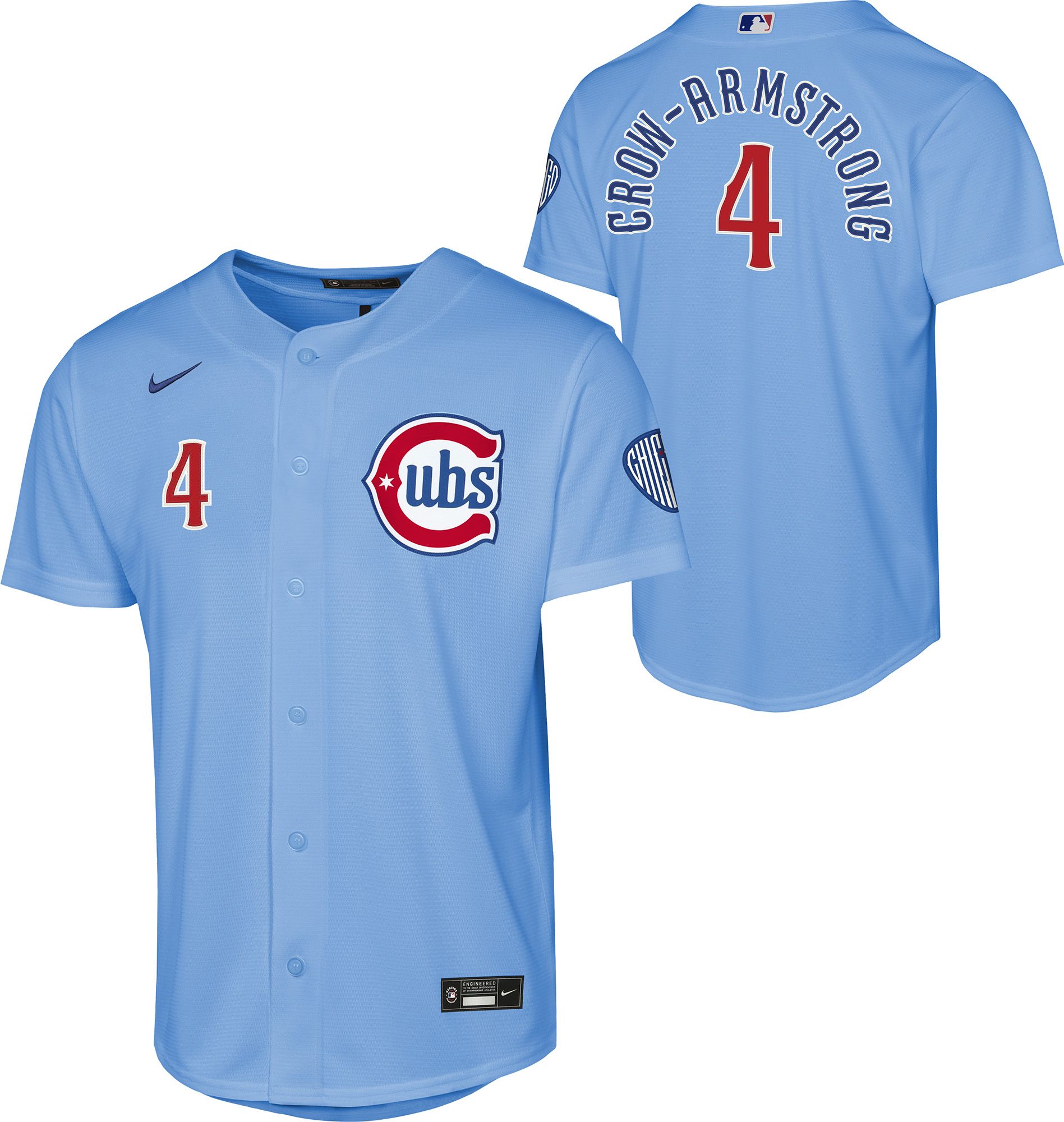 Nike Boys' Chicago Cubs Pete Crow Armstrong Alternate Jersey