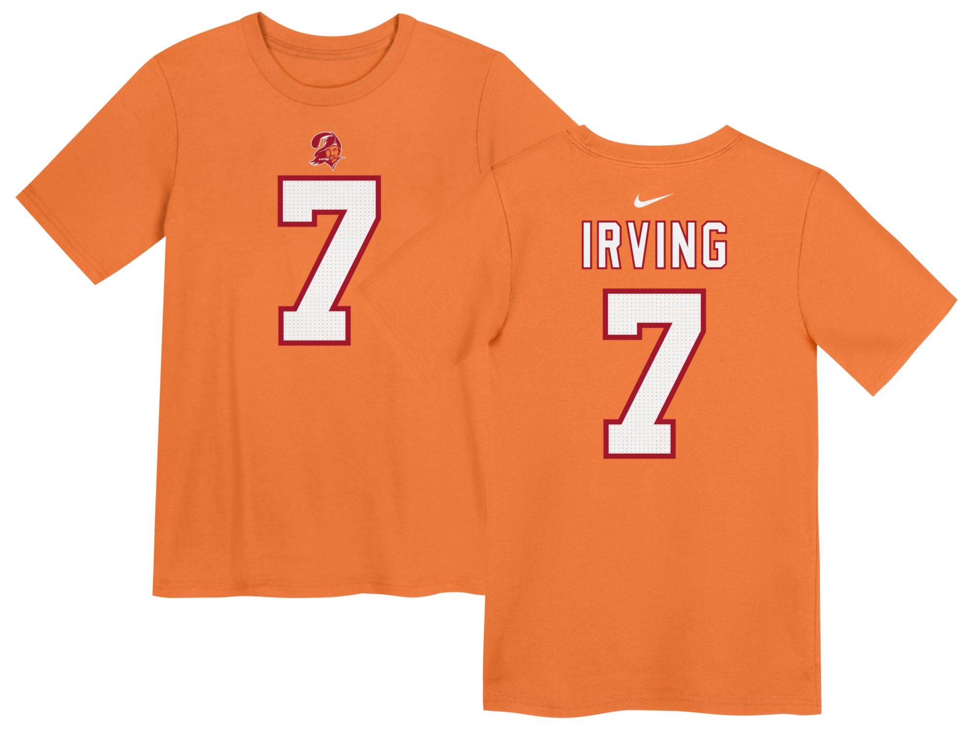 Nike Boys' Tampa Bay Buccaneers Baker Mayfield Orange T-Shirt