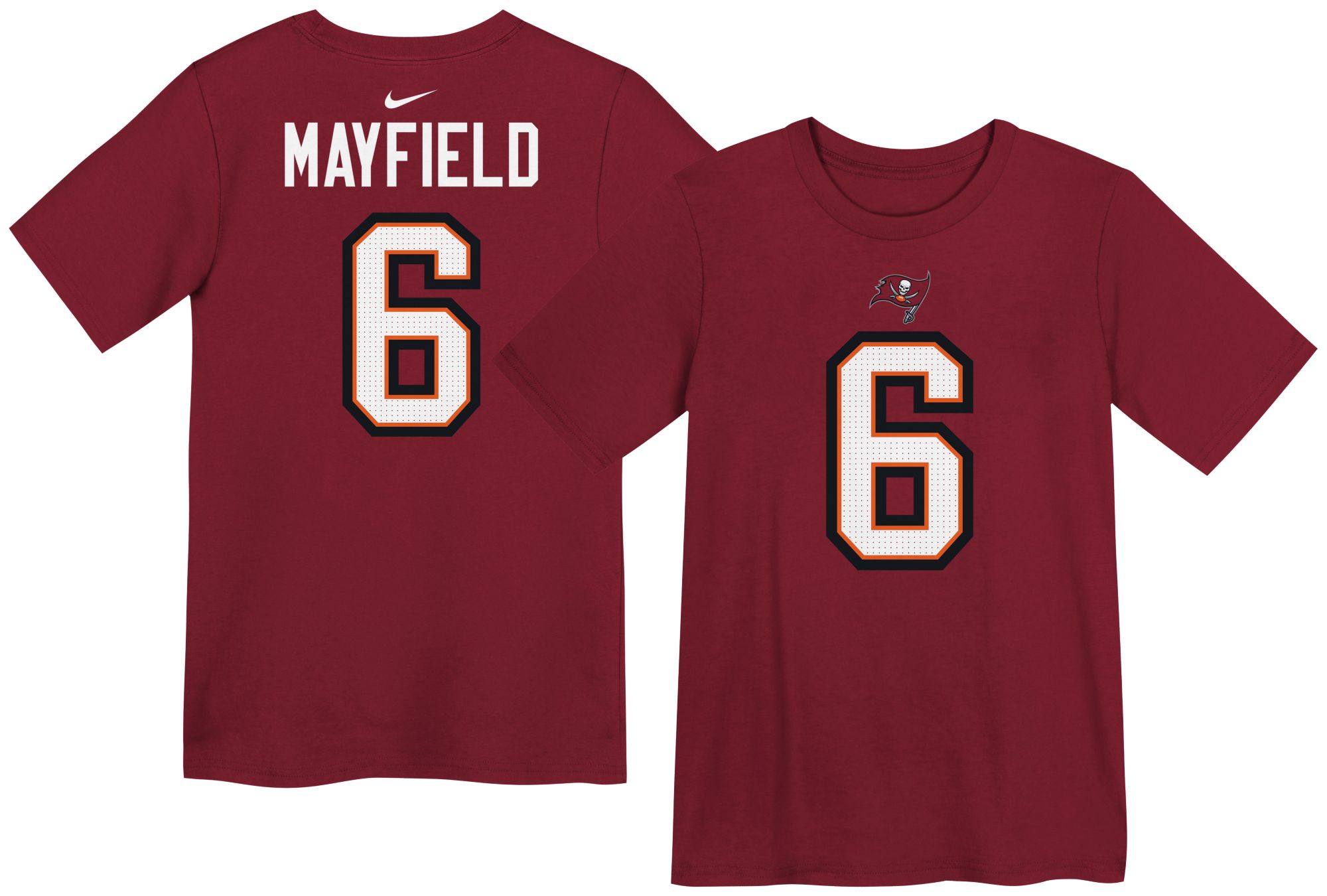 Nike Boys' Tampa Bay Buccaneers Red T-Shirt