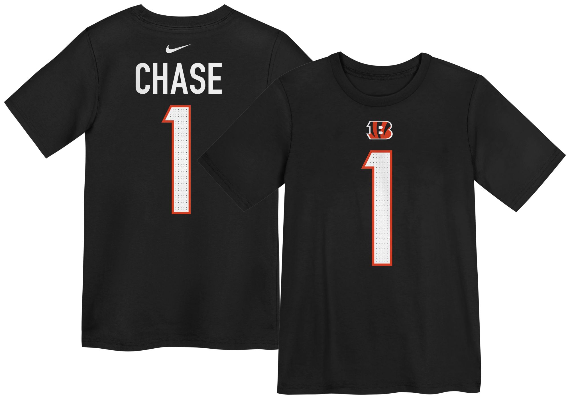 Nike Boys' Cincinnati Bengals Black Shirt