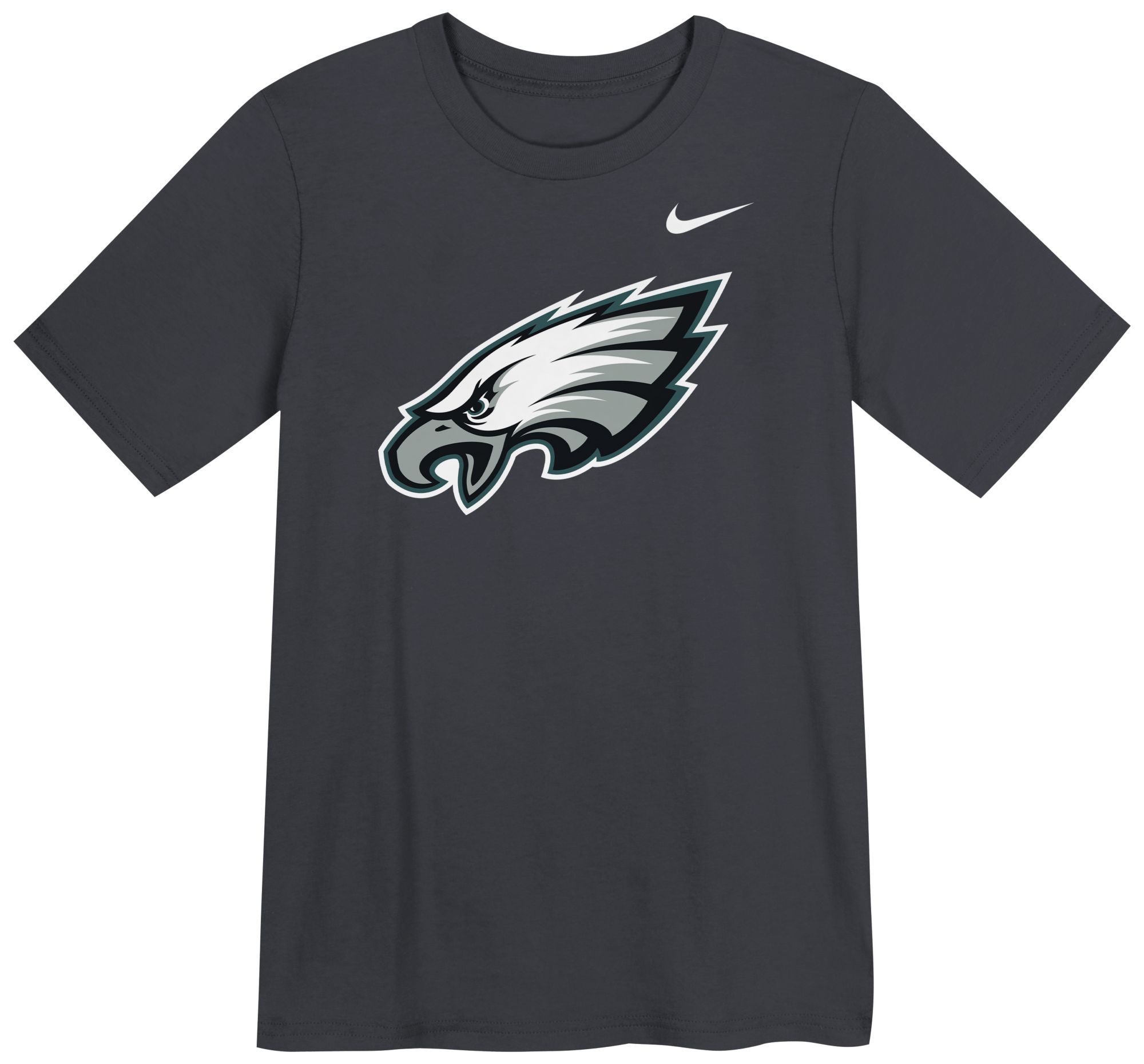 Nike Boys' Philadelphia Eagles Anthracite Logo T-Shirt